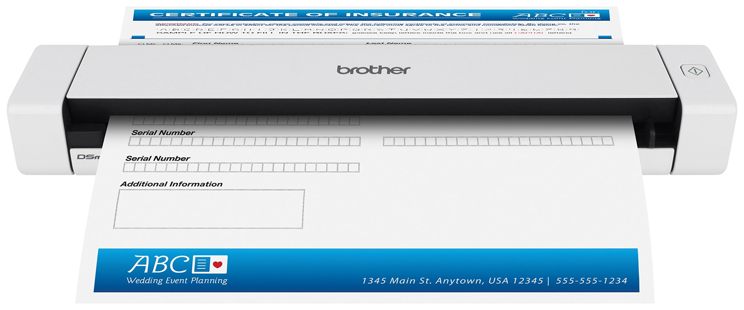 Brother Printer RDS620 Document Scanner (Renewed Premium)