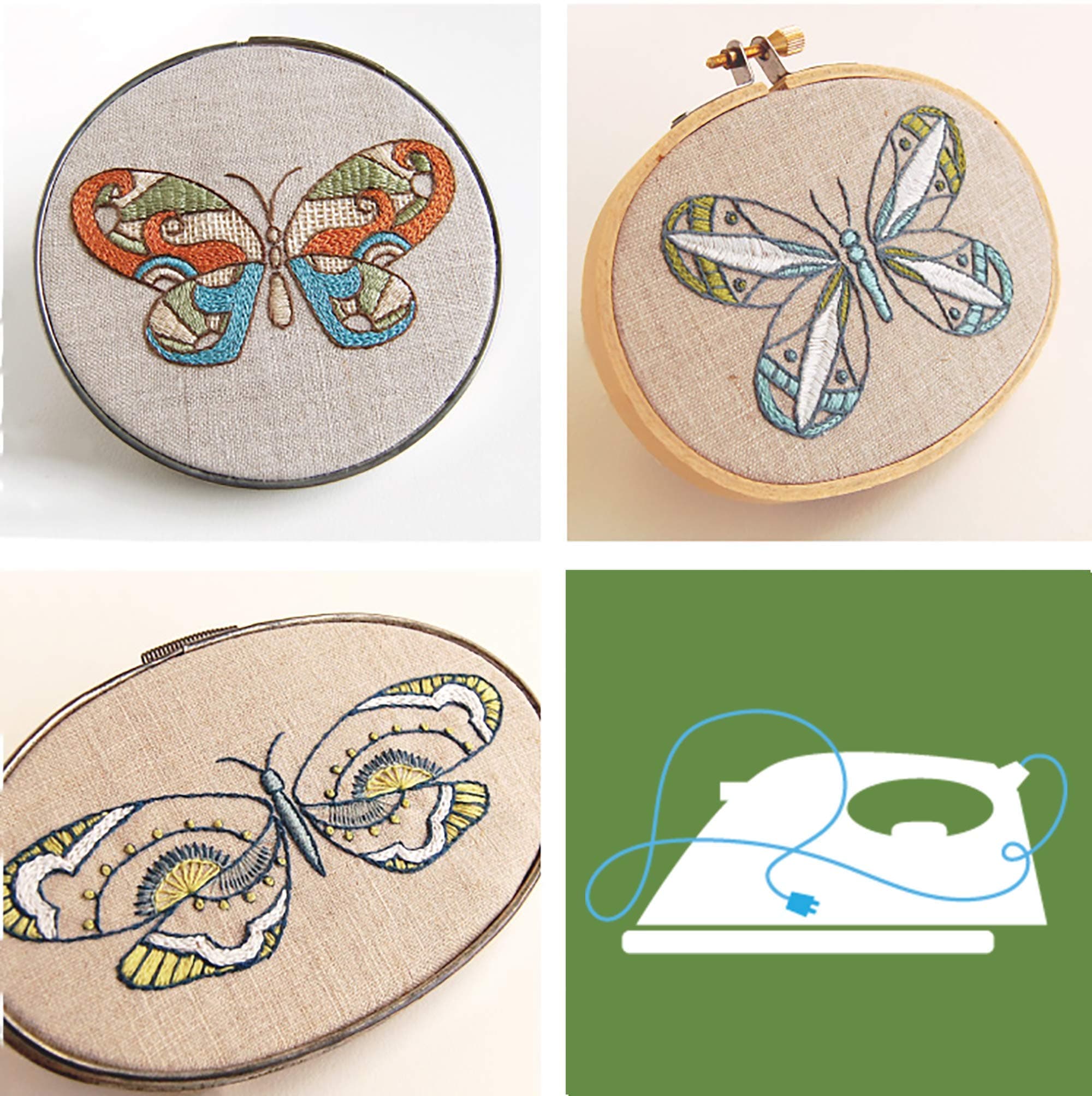 Kaleidoscope Hand Embroidery Patterns Iron On Transfers