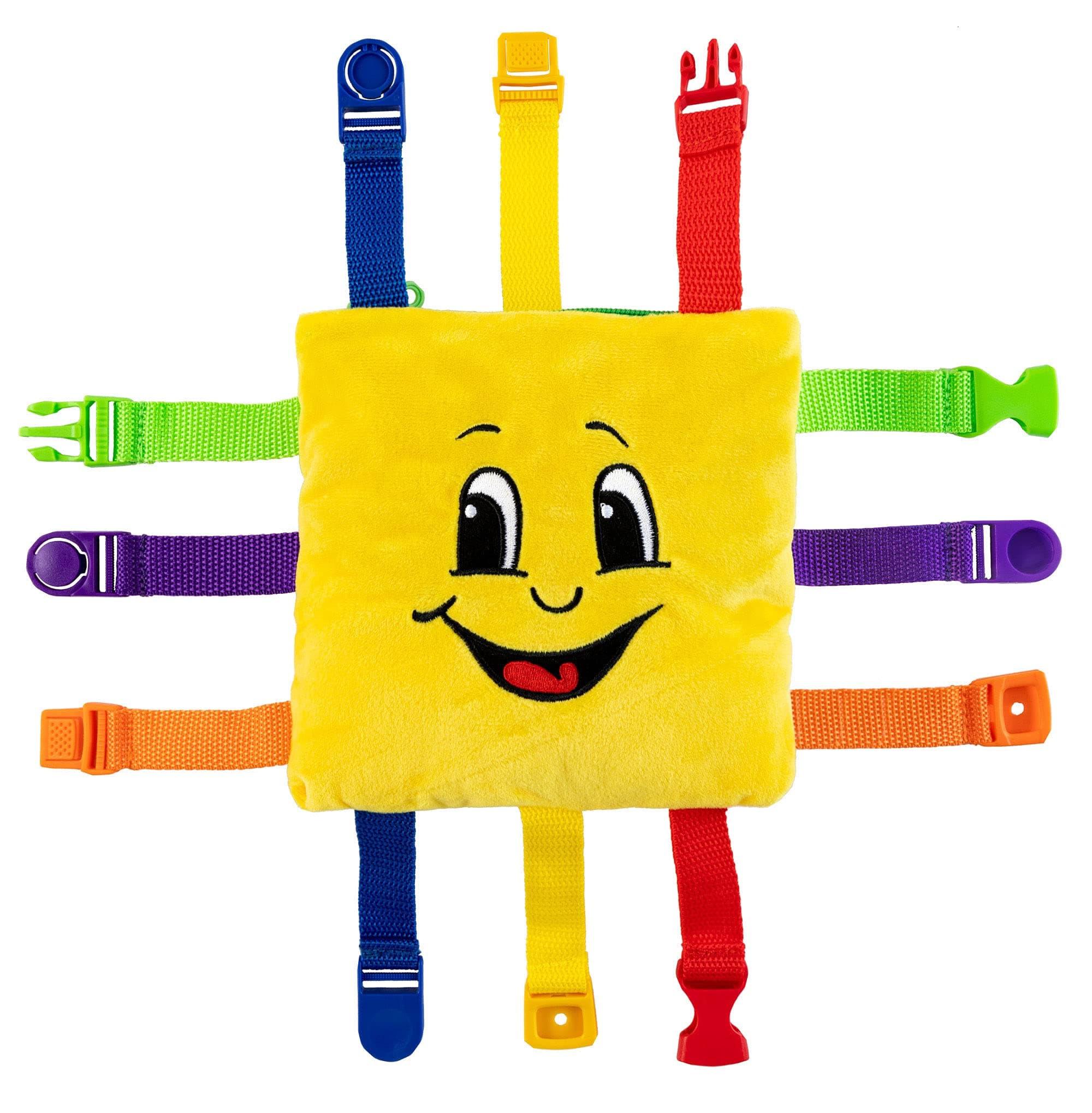 Bongo Square - Toddler Learning Toys - Sensory Fine Motor Activity - Easy Road Trip Accessories Travel Toy