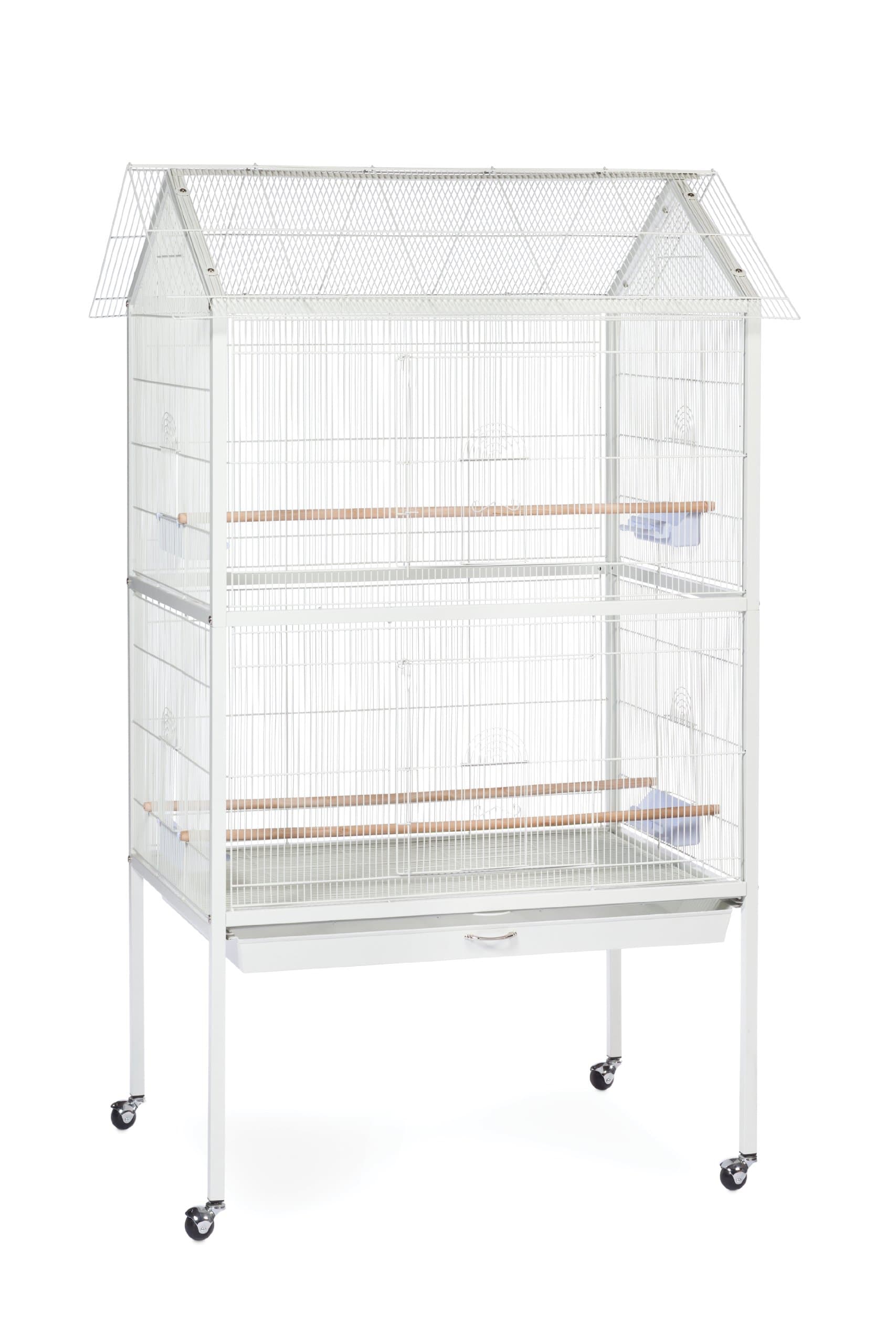 Prevue Pet Products F030 Aviary Flight Cage, White 37 x 27 x 68 High