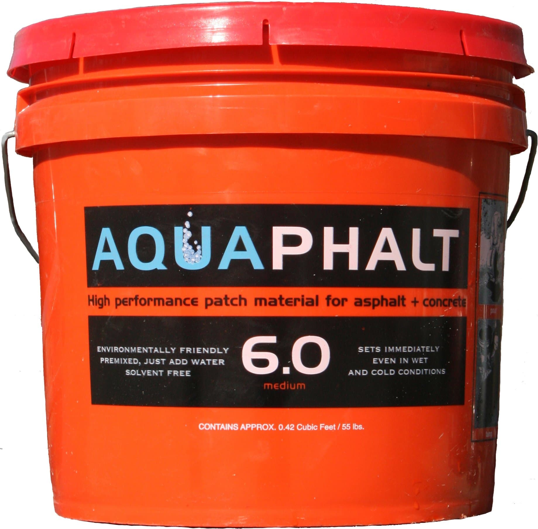Aquaphalt 6.0 Permanent Repair, 3.5 Gallon, Black