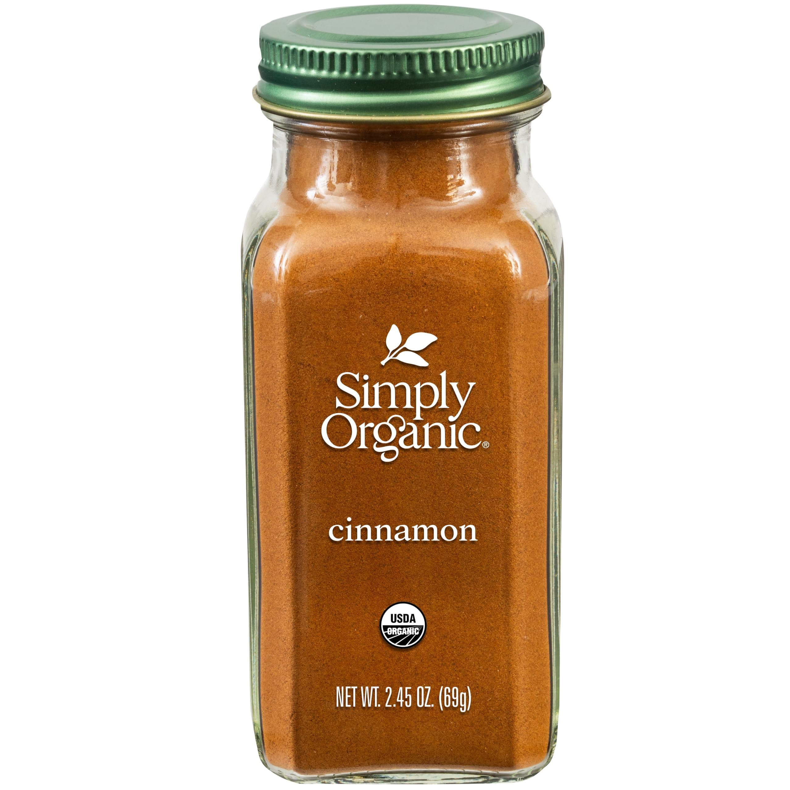 Simply Organic Cinnamon Ground Certified Organic, 2.45-Ounce Container