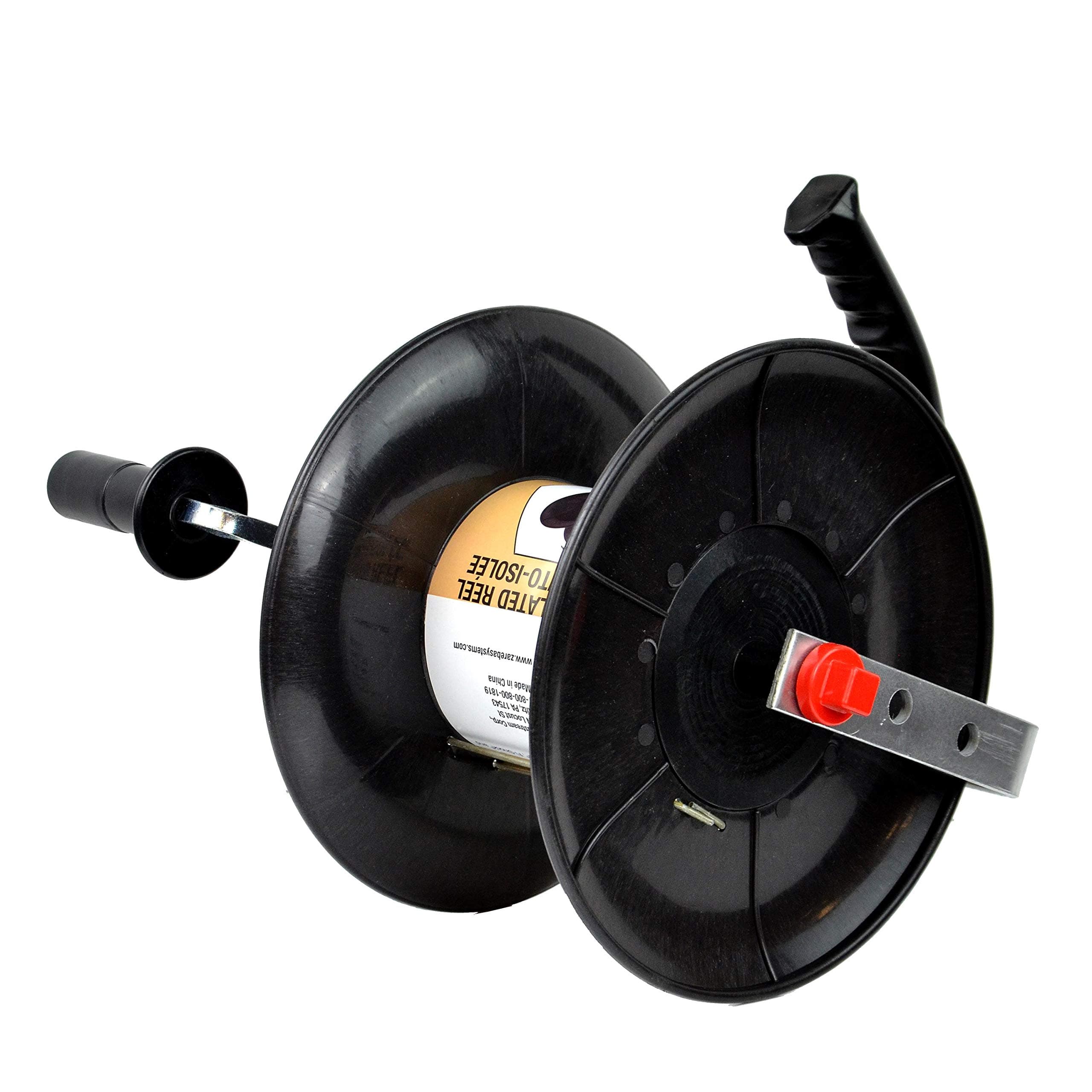 Zareba Self-Insulated Wire Reel for Electric Fencing - Agricultural Equipment - Farming Tools- Use with Wire or Polytape - 145