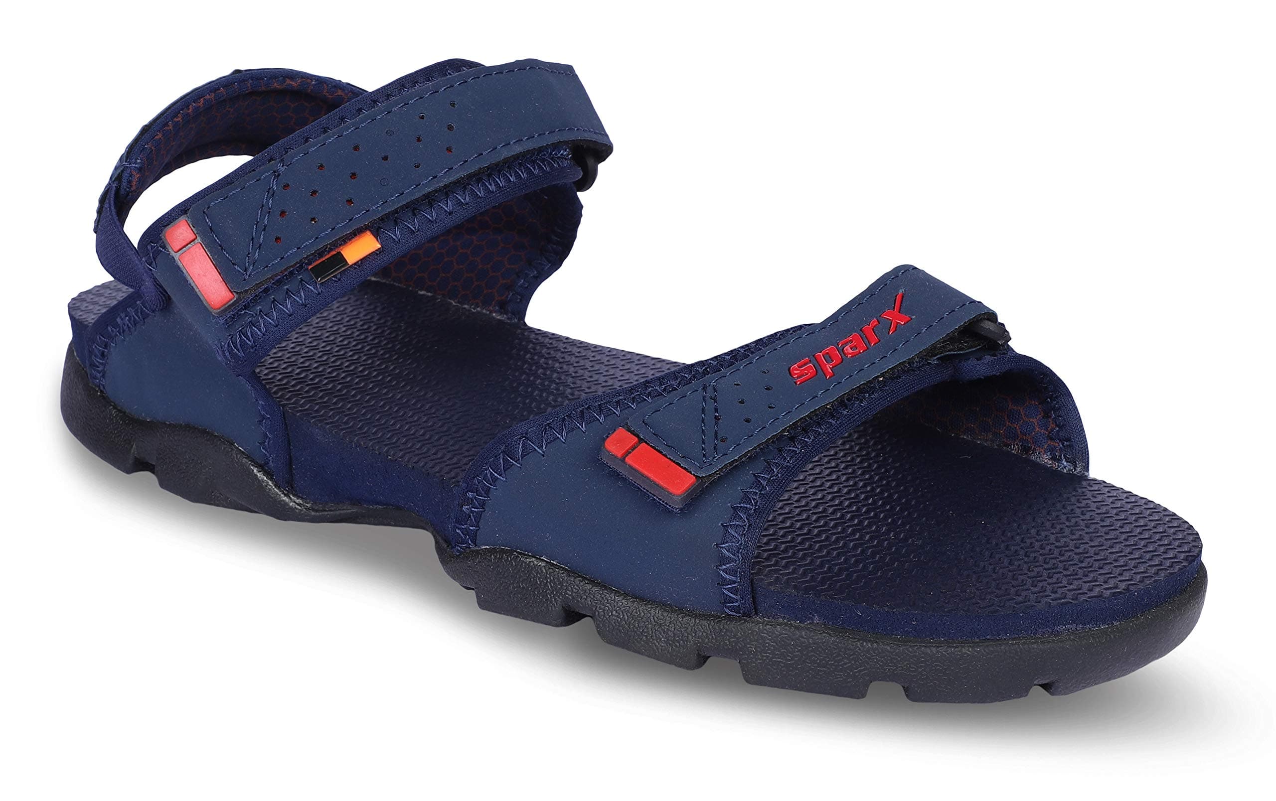 SPARXmens SS 119 | Latest, Daily Use, Stylish Floaters | Blue Sport Sandal - 8 UK (SS 119)