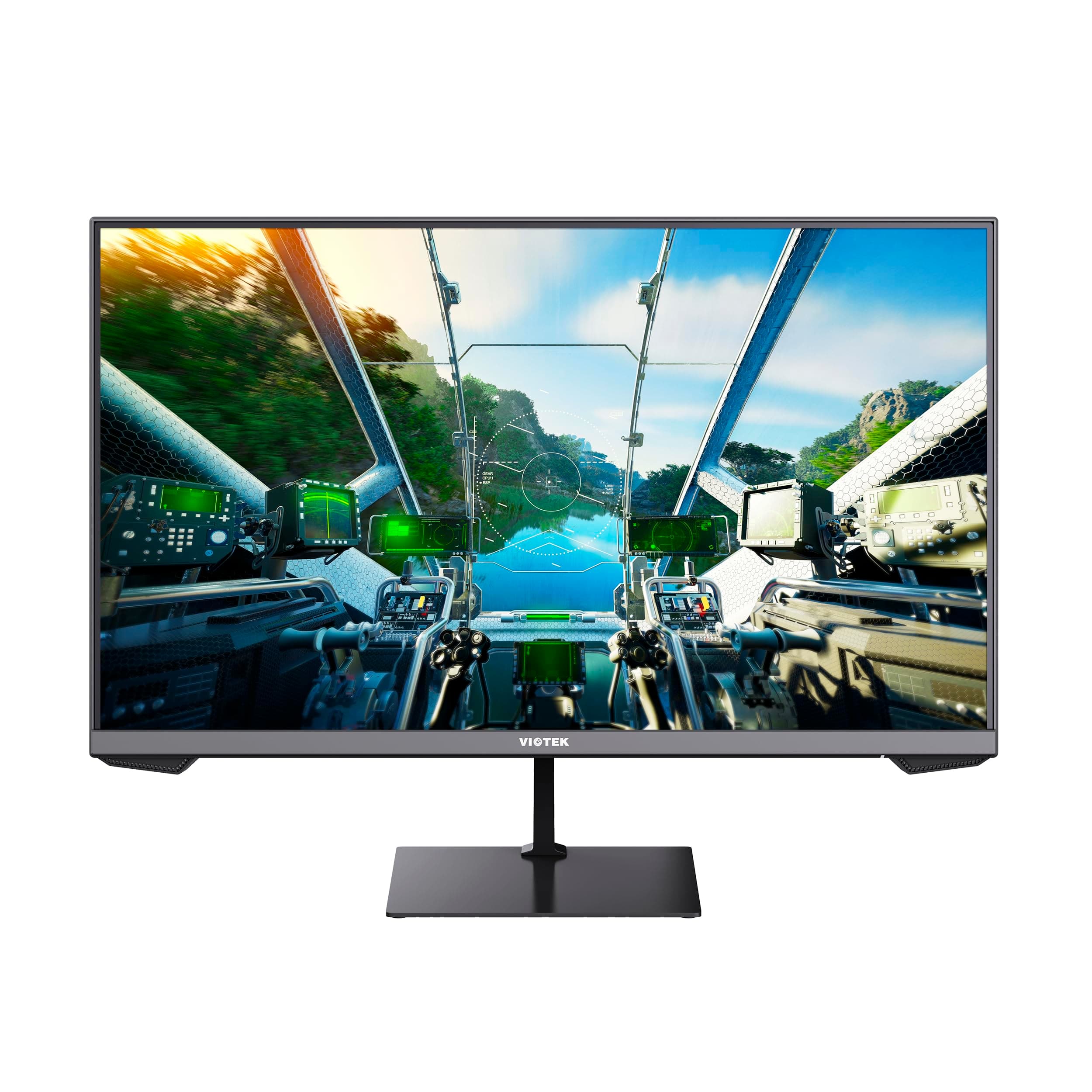Viotek GFV24CB2 24-Inch Gaming Monitor | 180Hz FHD 1920x1080p | 4000:1 Contrast 98% sRGB | Super Thin Build w/Competition-Ready Adaptive Sync | GSYNC & FreeSync-Compatible | DP HDMI