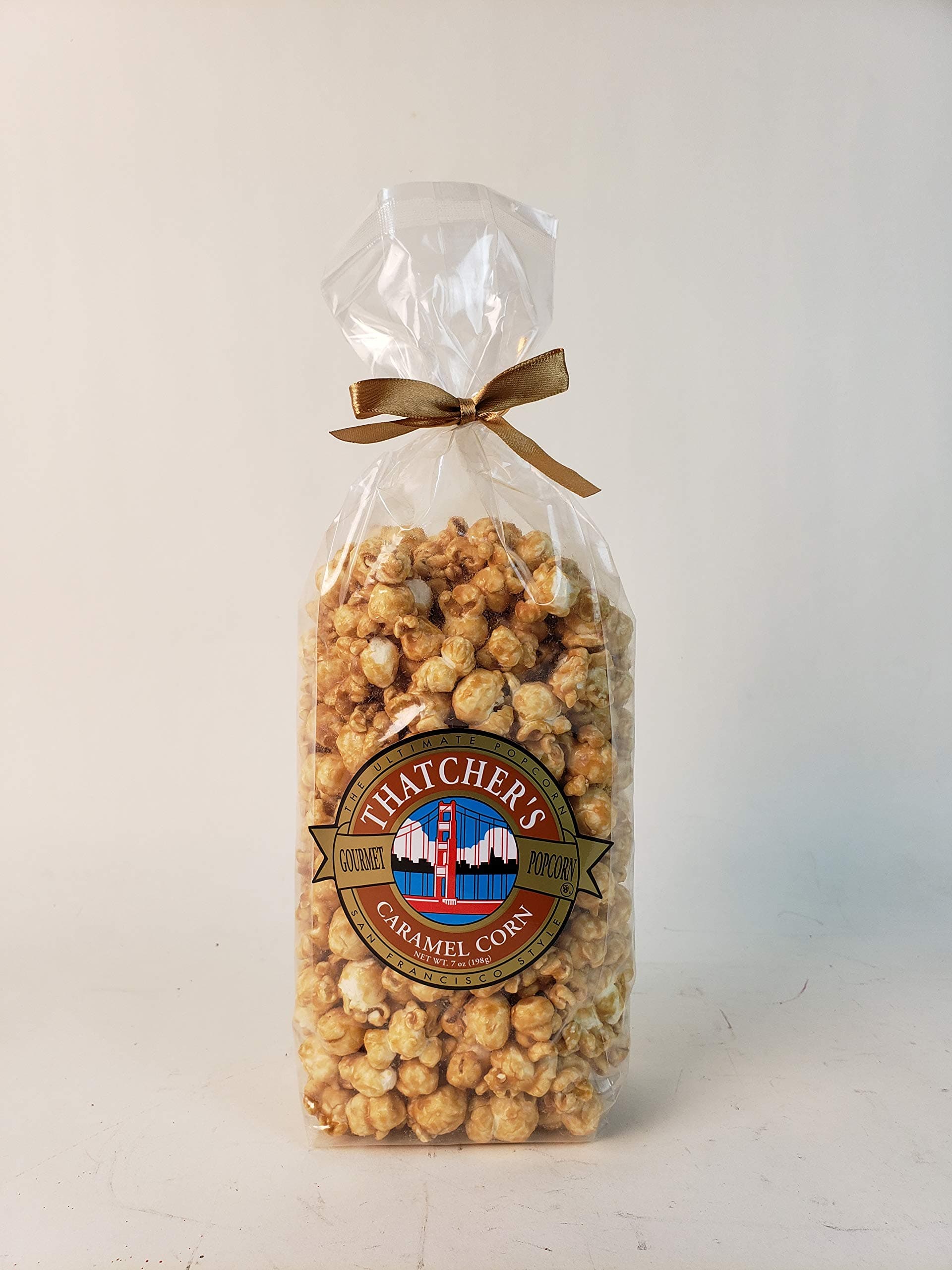 Thatcher's Gourmet SpecialtiesPopcorn, Caramel, 7-Ounce Bags (Pack of 12)