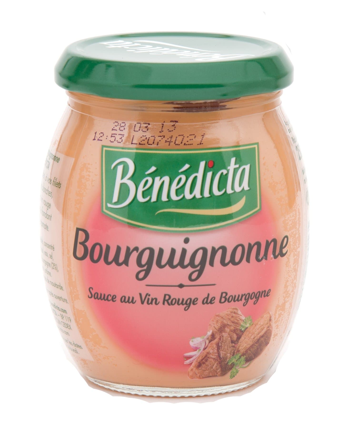 French Benedicta Burgundy Sauce Benedicta-Sauce Bourguignonne - 240 gr