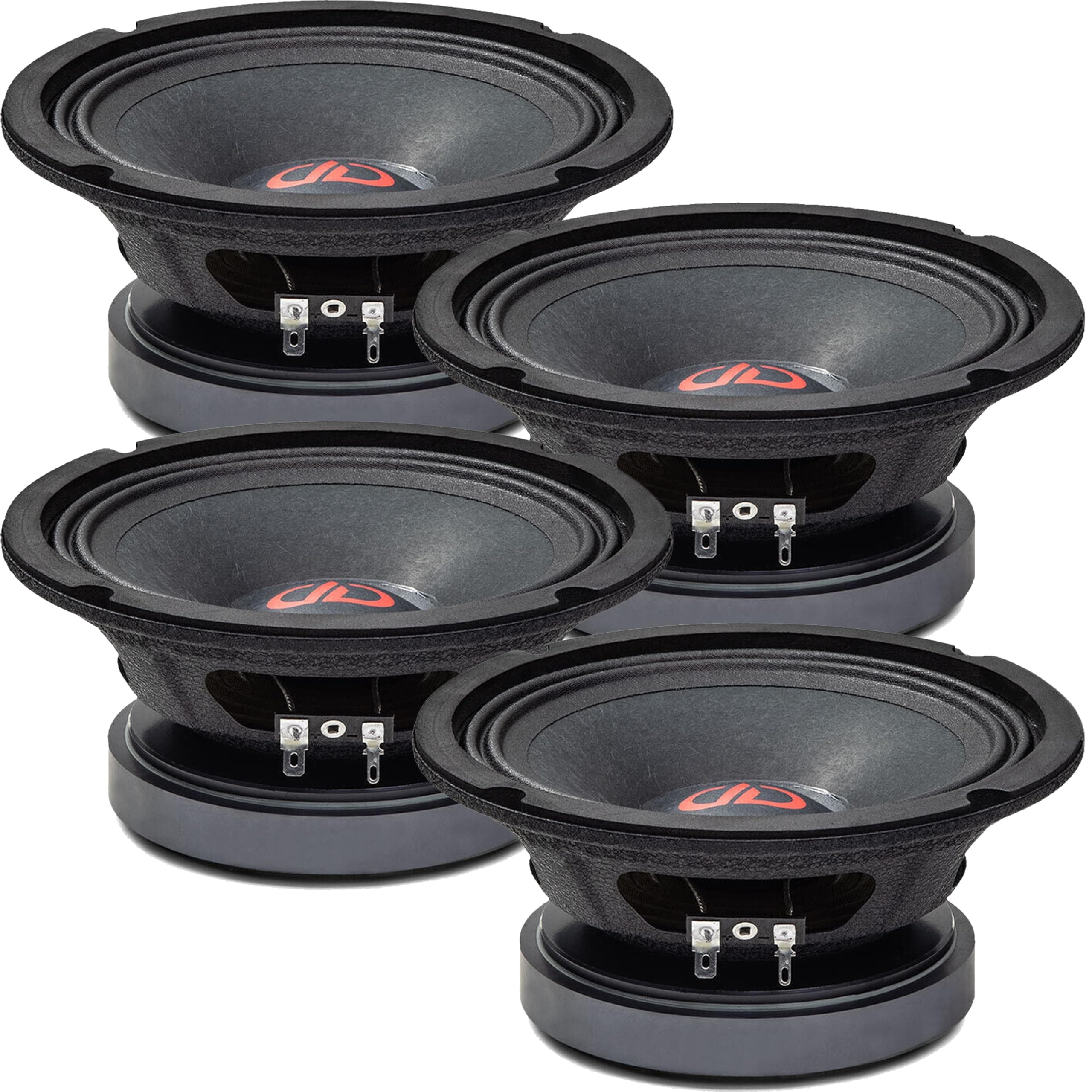 (4) VO-M6.5b-S2 6.5" 300W 2-Ohm Midrange Speakers