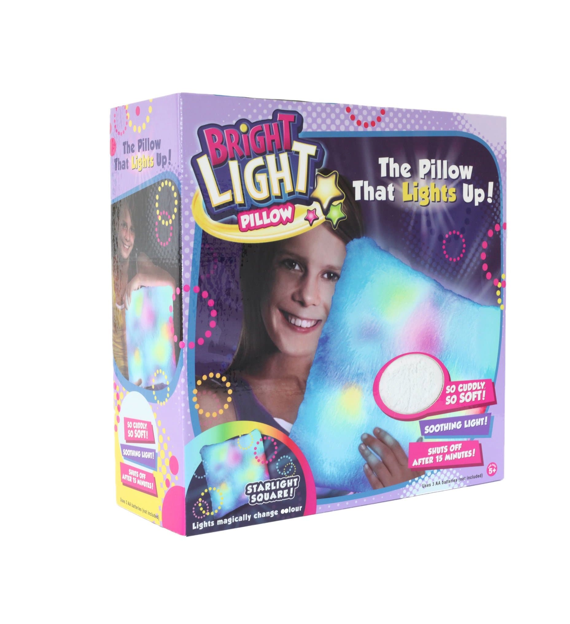 Bright Light Pillow Starlight Square, White