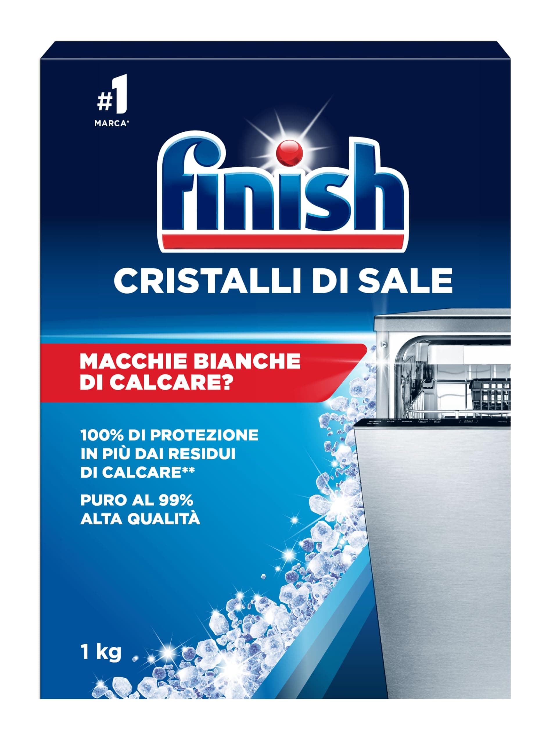 Finish Salt Crystals, 1 kg Confezione Singola