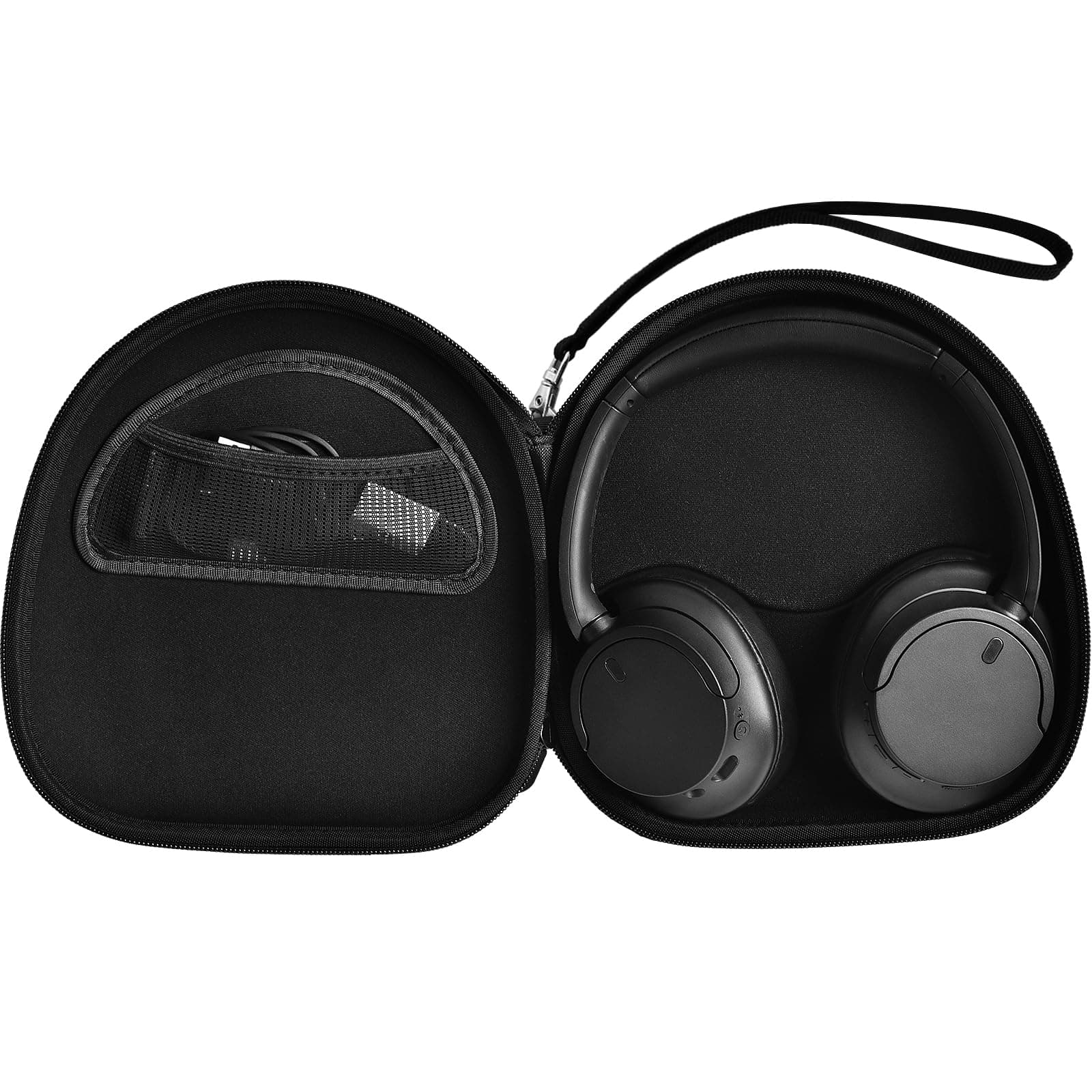 PAIYULE Headphone Case for Sony WH-CH720N WH-CH520 WH-1000XM4 for Soundcore Q20i Q20 Q30 for JBL Tune 720BT 510BT Noise Canceling Headphones, Wireless Headset Travel Bag (Box Only)(Black)