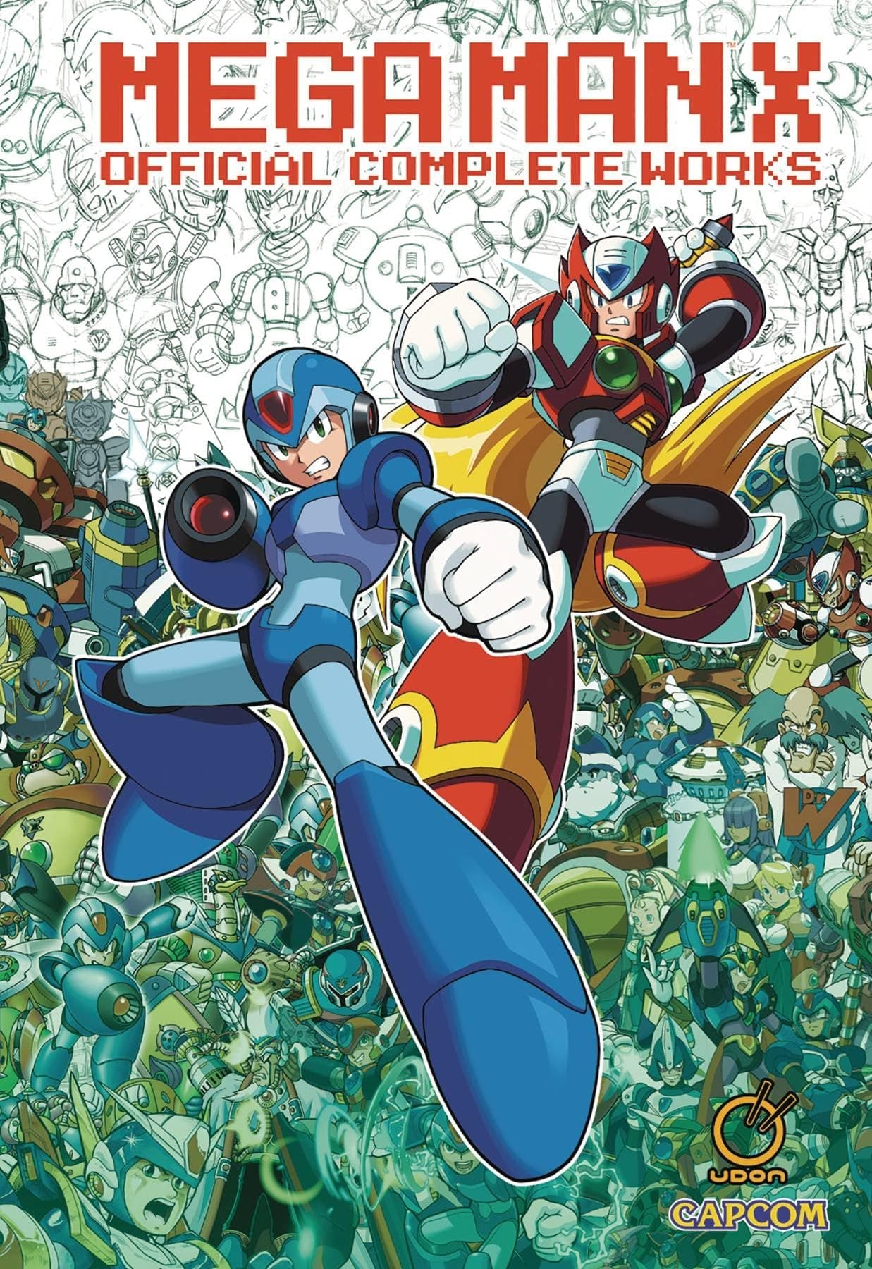 Mega Man X: Official Complete Works HC Hardcover – April 16, 2019