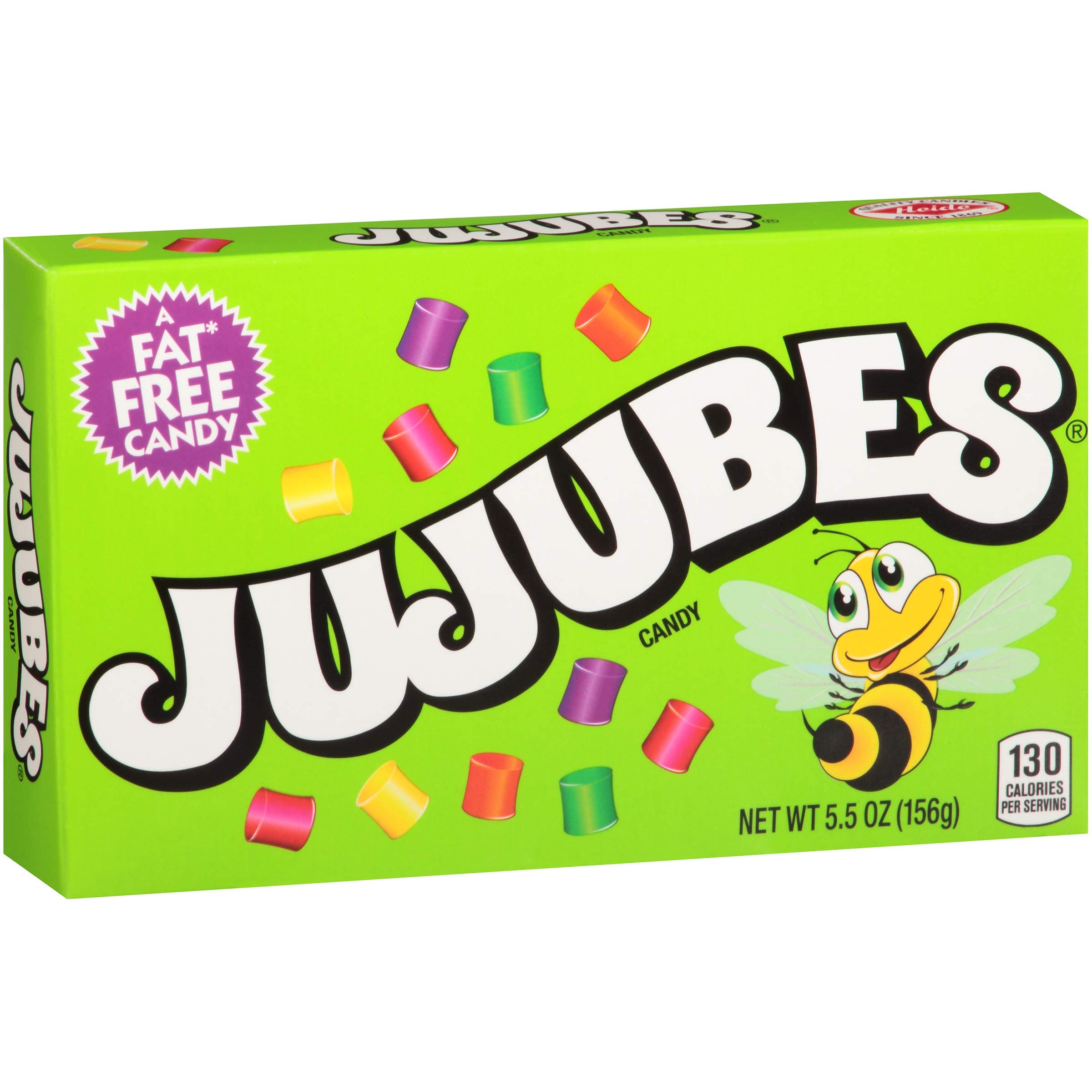 Jujubes Chewy Candy, Lilac, Violet, Lime, Lemon and Cherry, 5.5 Ounce