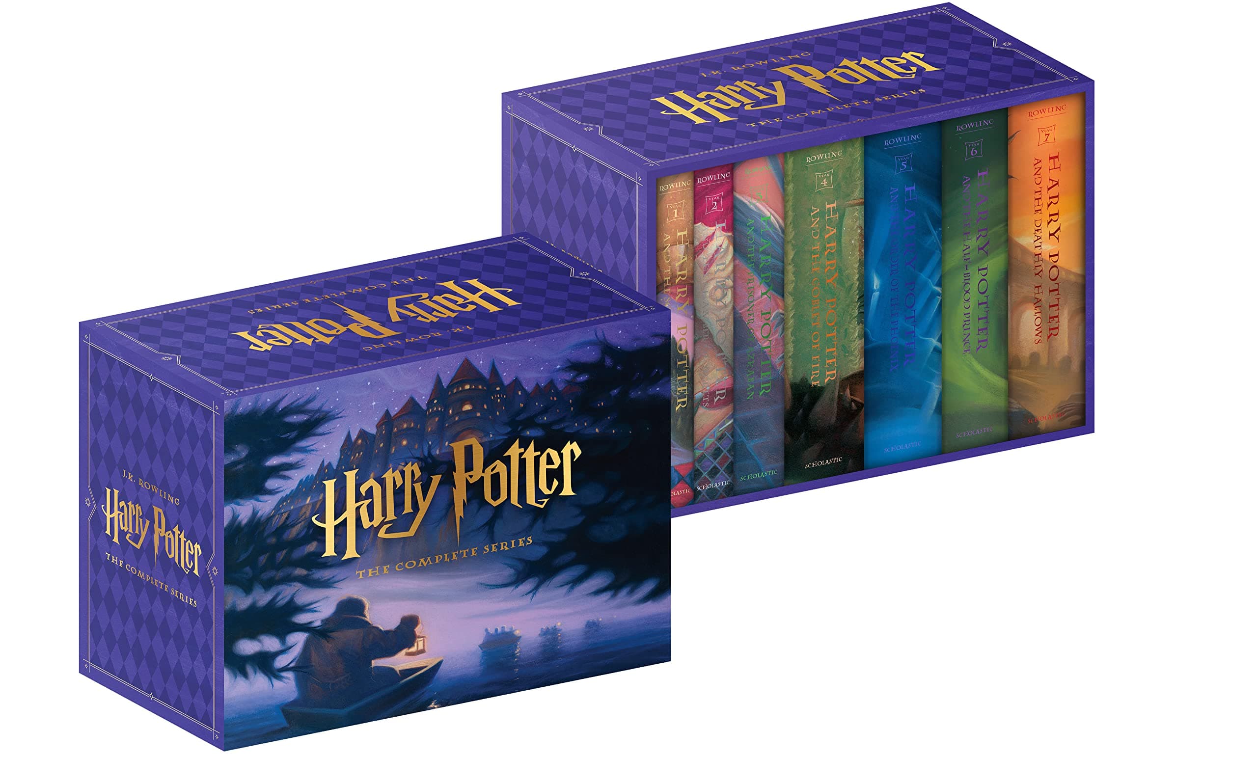 Harry Potter Hardcover Boxed Set: Books 1-7 (Slipcase) (Harry Potter, 1-7)