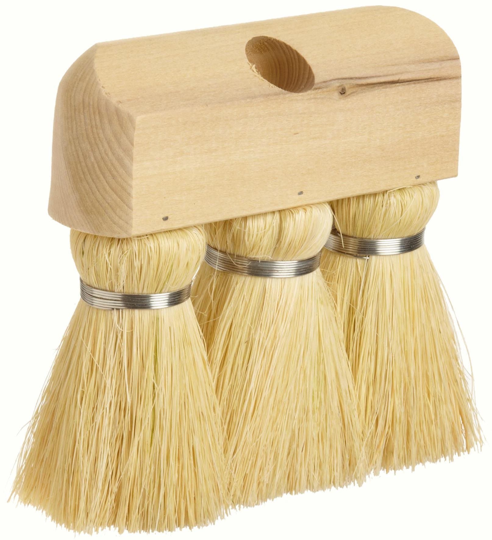 Weiler 44010 6-1/4" Block Size, 4 No. Of Knots, Tampico Fill, Masonry And Applicator Knot-Type Roof Brush