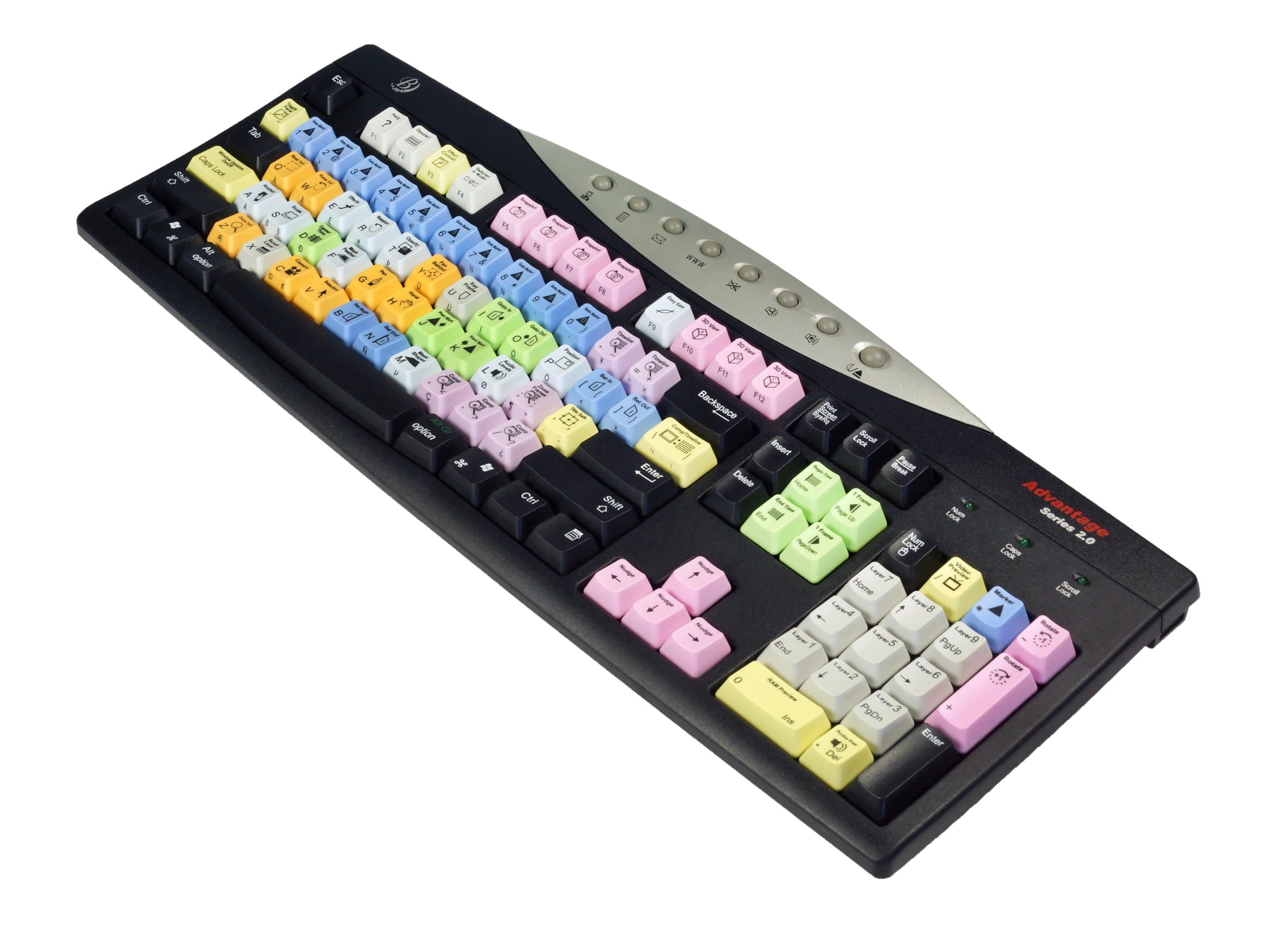 Bella Advantage Series 2.0 Keyboard for Adobe After Effects CS5 & CS6