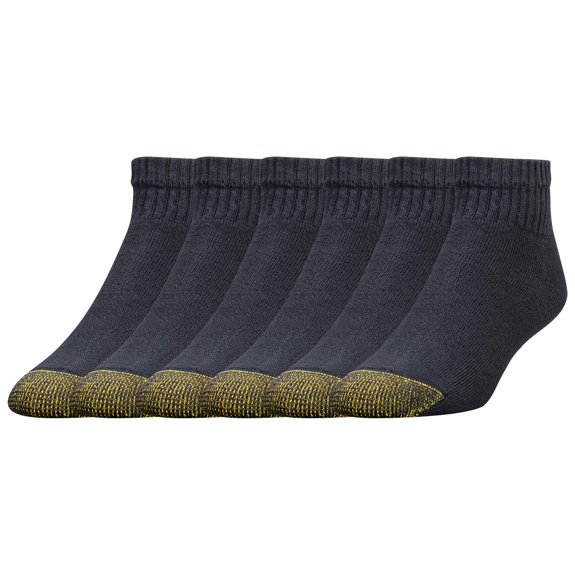 GOLDTOE Men's 656P Cotton Ankle Athletic Socks, Multipairs