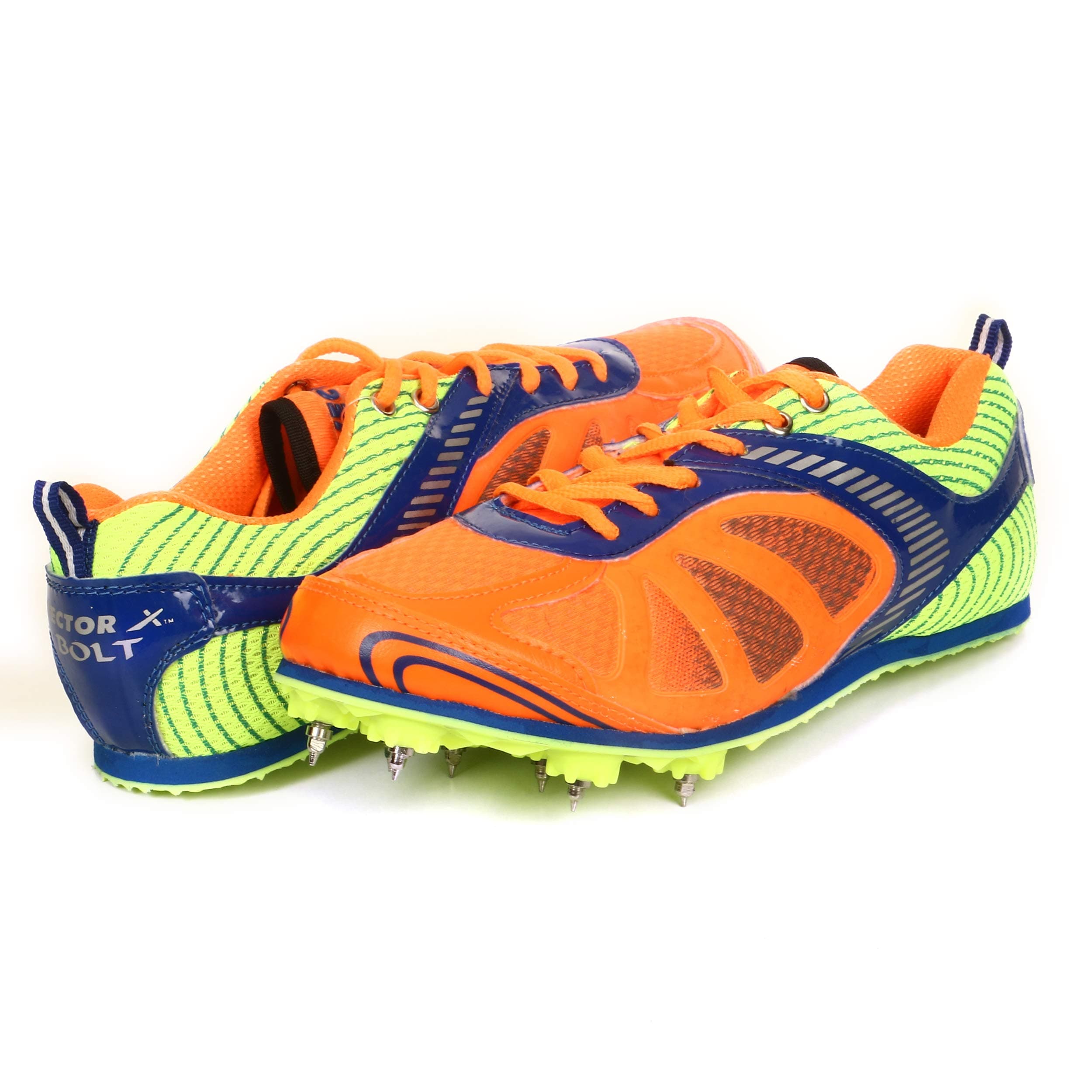 Track Shoes Athletic Running Shoes Sneakers Sprint Field Racing Spike Shoes with Removable Spike Key