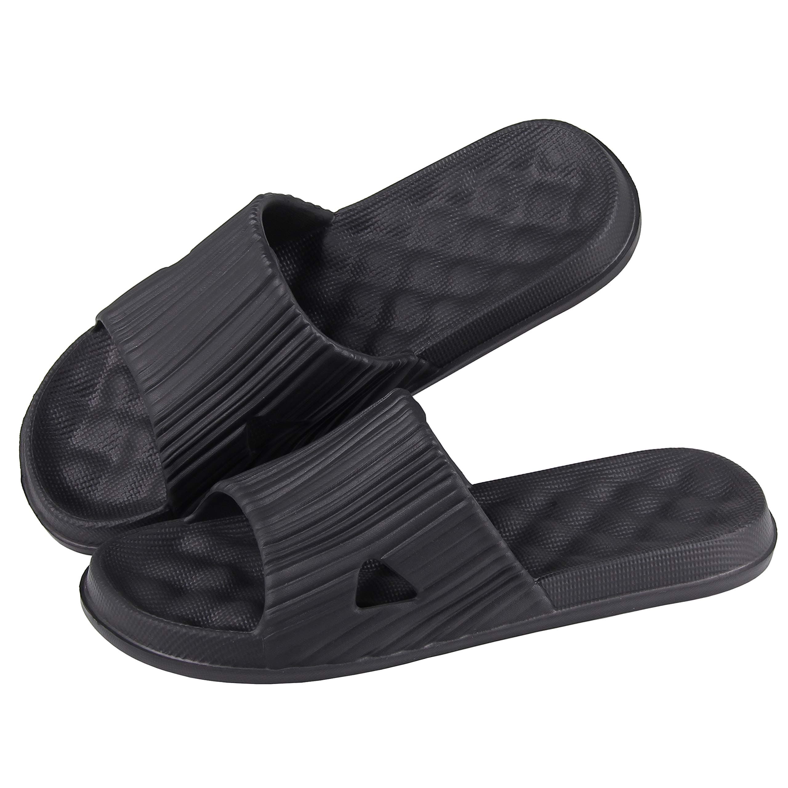 GuanZoShower Slipper, Bathroom Non-Slip Slippers, House and Pool Sandals, In-Door Slipper with Massaging Effect