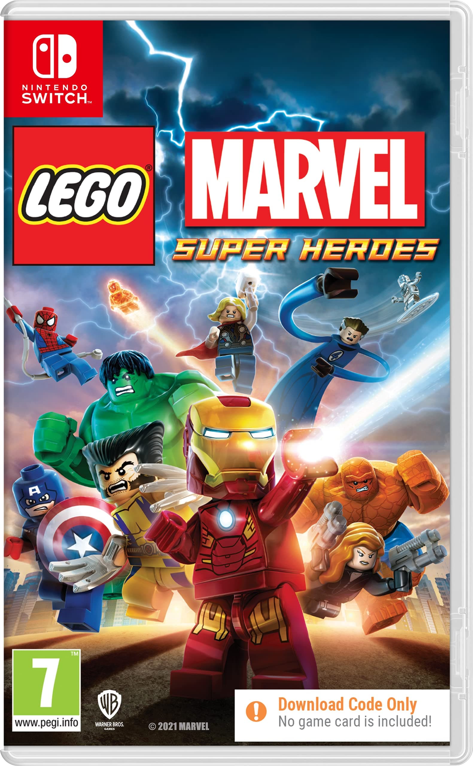 Marvel LEGO Super Heroes (Code In Box) (Nintendo Switch)