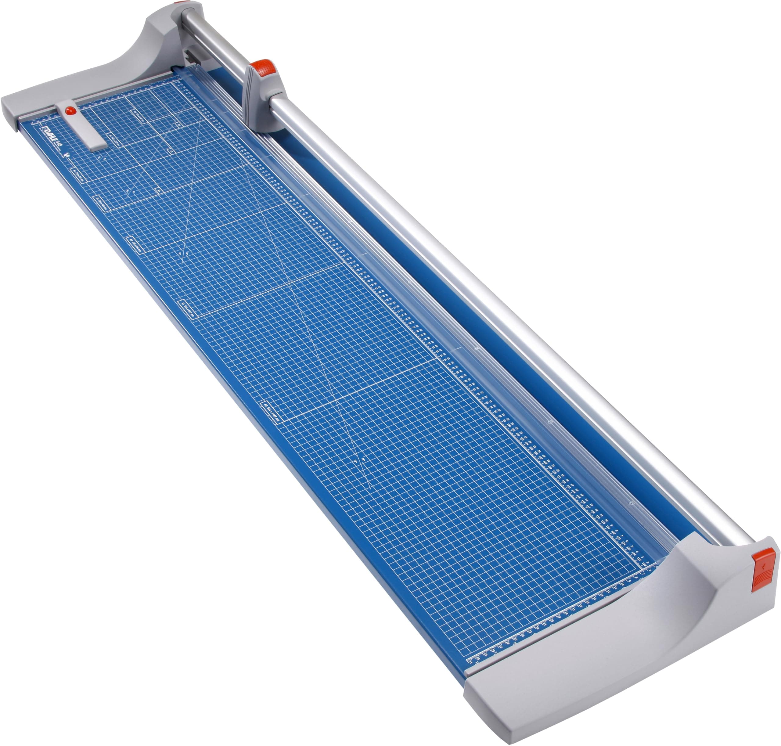 - Dahle 448 Premium Rotary Trimmer, 51" Cut Length, 20 Sheet Capacity, Self-Sharpening, Automatic Clamp, German Engineered Paper Cutter