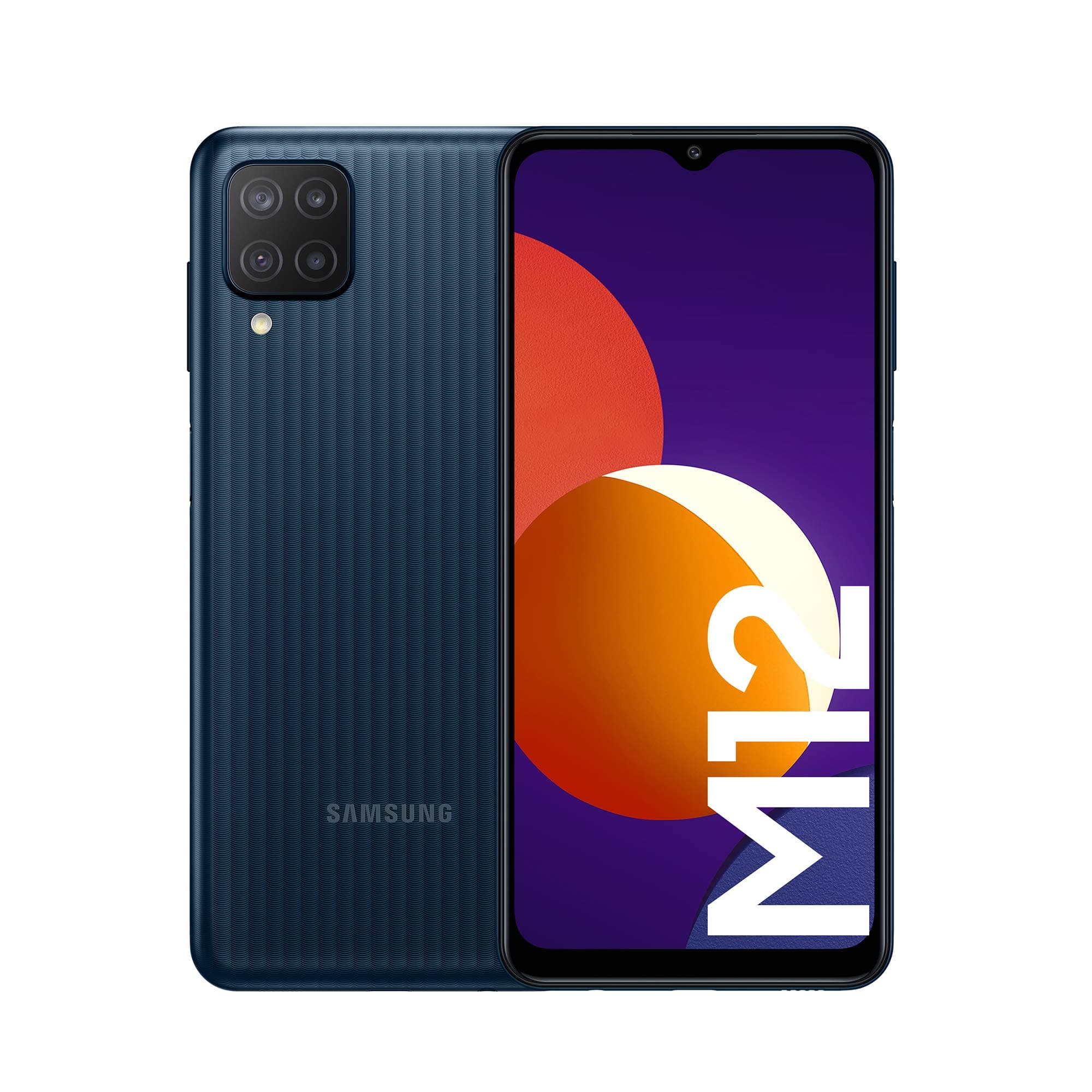 Samsung Galaxy M12 Smartphone Dual SIM Android Mobile Phone Black [Amazon Exclusive] (UK Version)