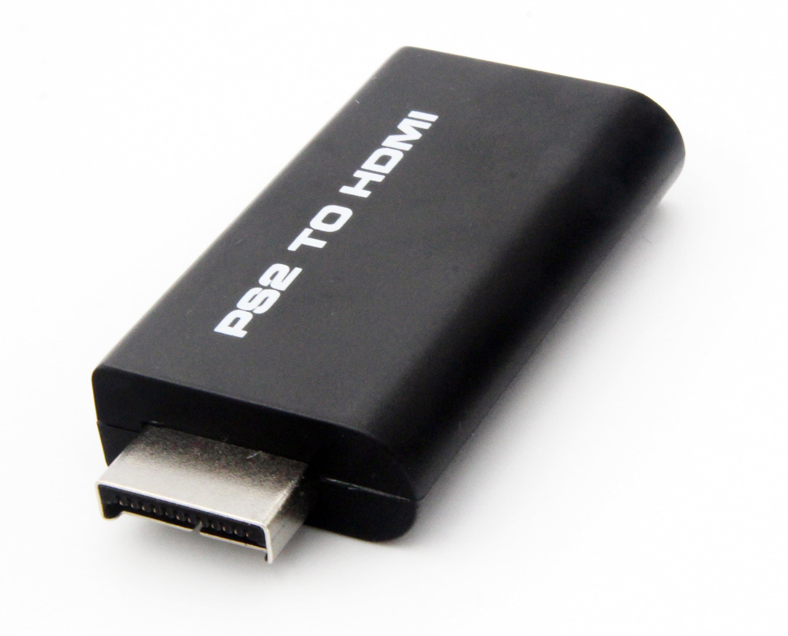 PS2 to HDMI Converter with 3.5mm Output for HDTV HDMI Monitor