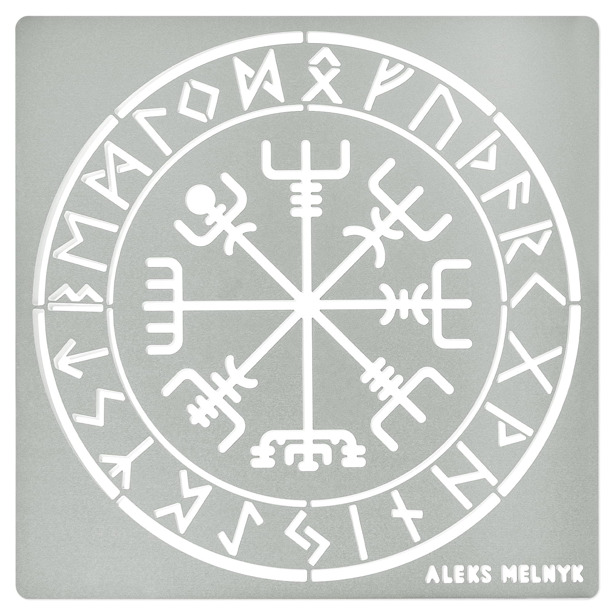 Aleks Melnyk Celtic Compass, Runes