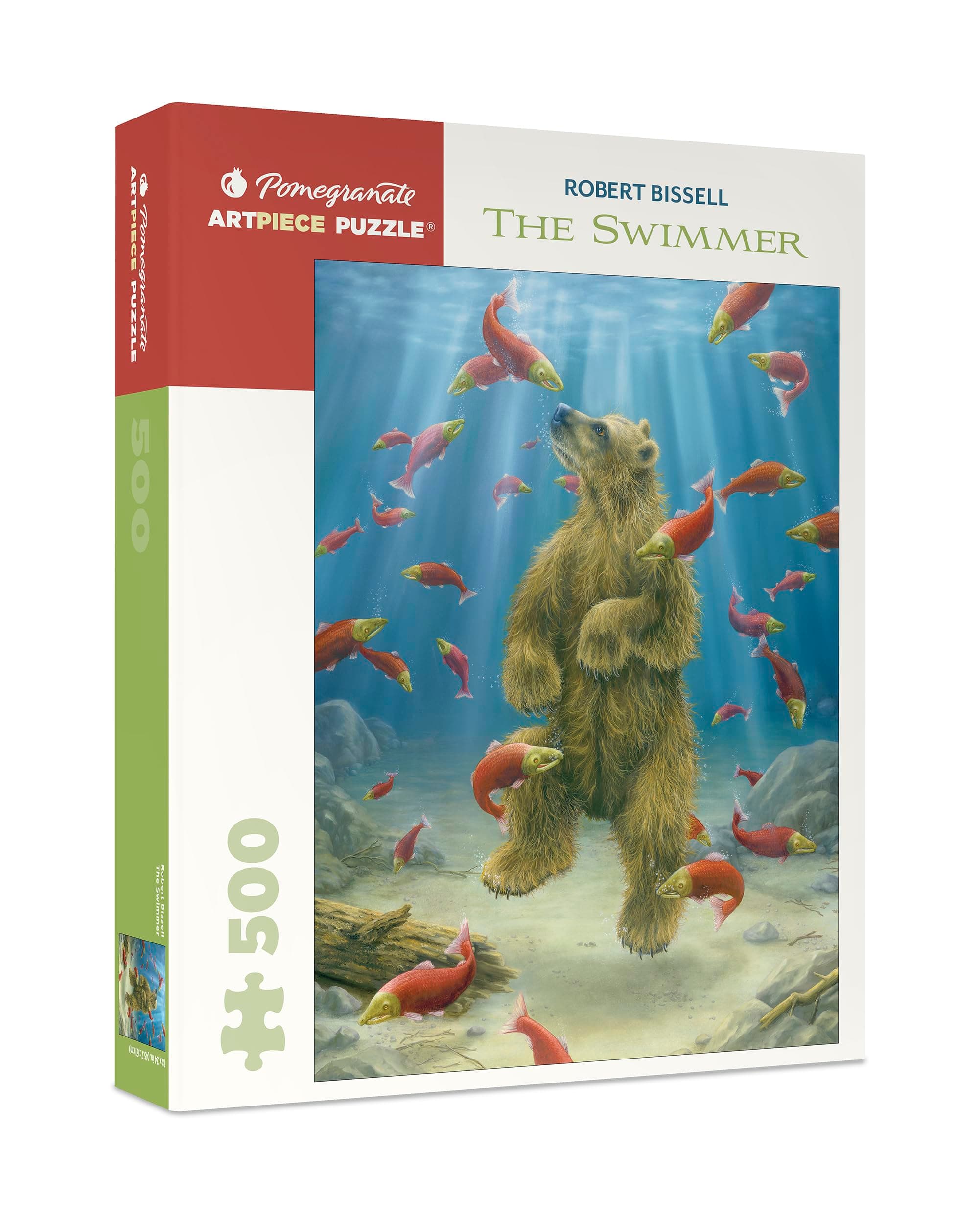 Robert Bissell - the Swimmer: 500 Piece Puzzle (Pomegranate Artpiece Puzzle)