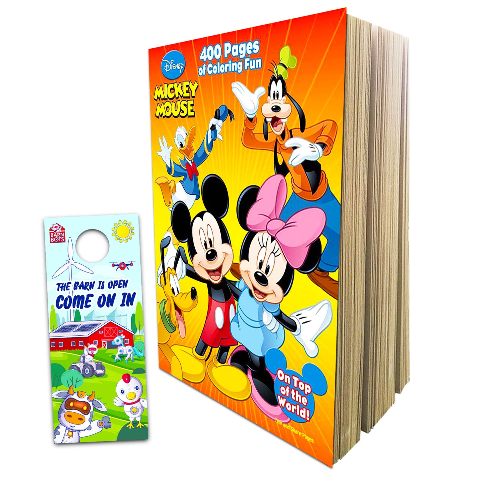 Disney Mickey Mouse: 400 Pages of Coloring Fun