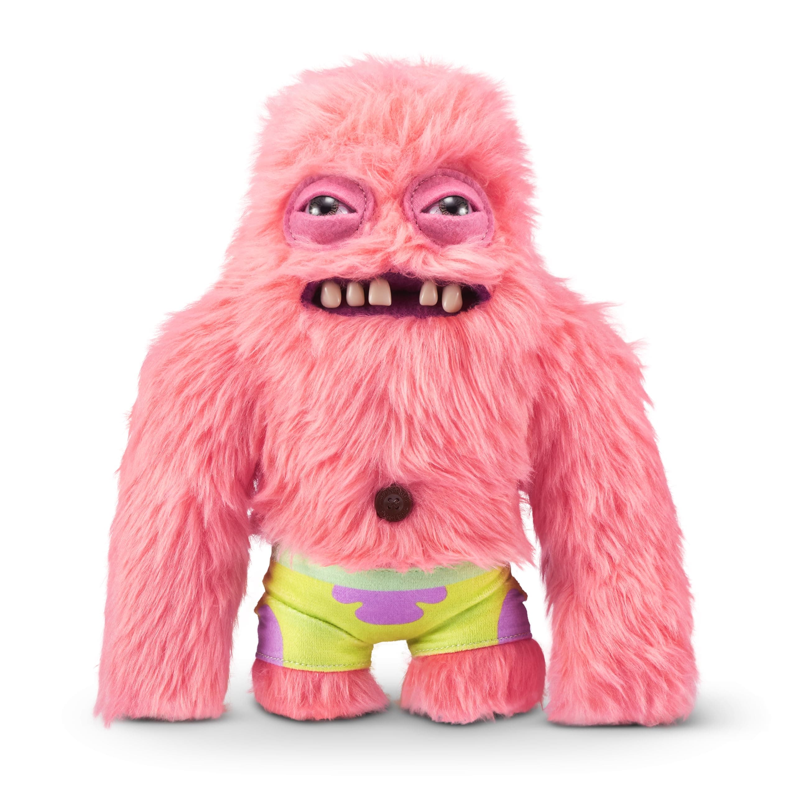 x SpongeBob Squarepants 9-inch by ZURU, Funny Ugly Monster Plush Toy, Soft Doll Plushies for Kids and Adults (Patrick)