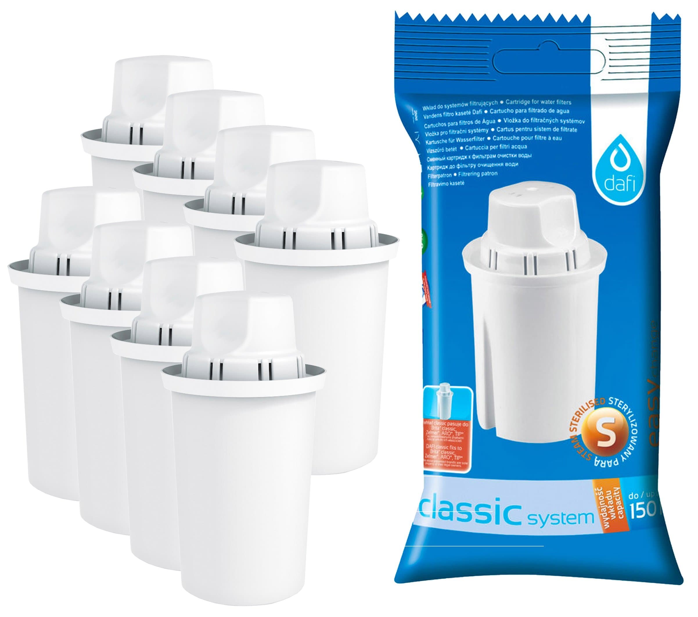 DafiUniversal Water Filter Cartridges, Plastic, 150 liters