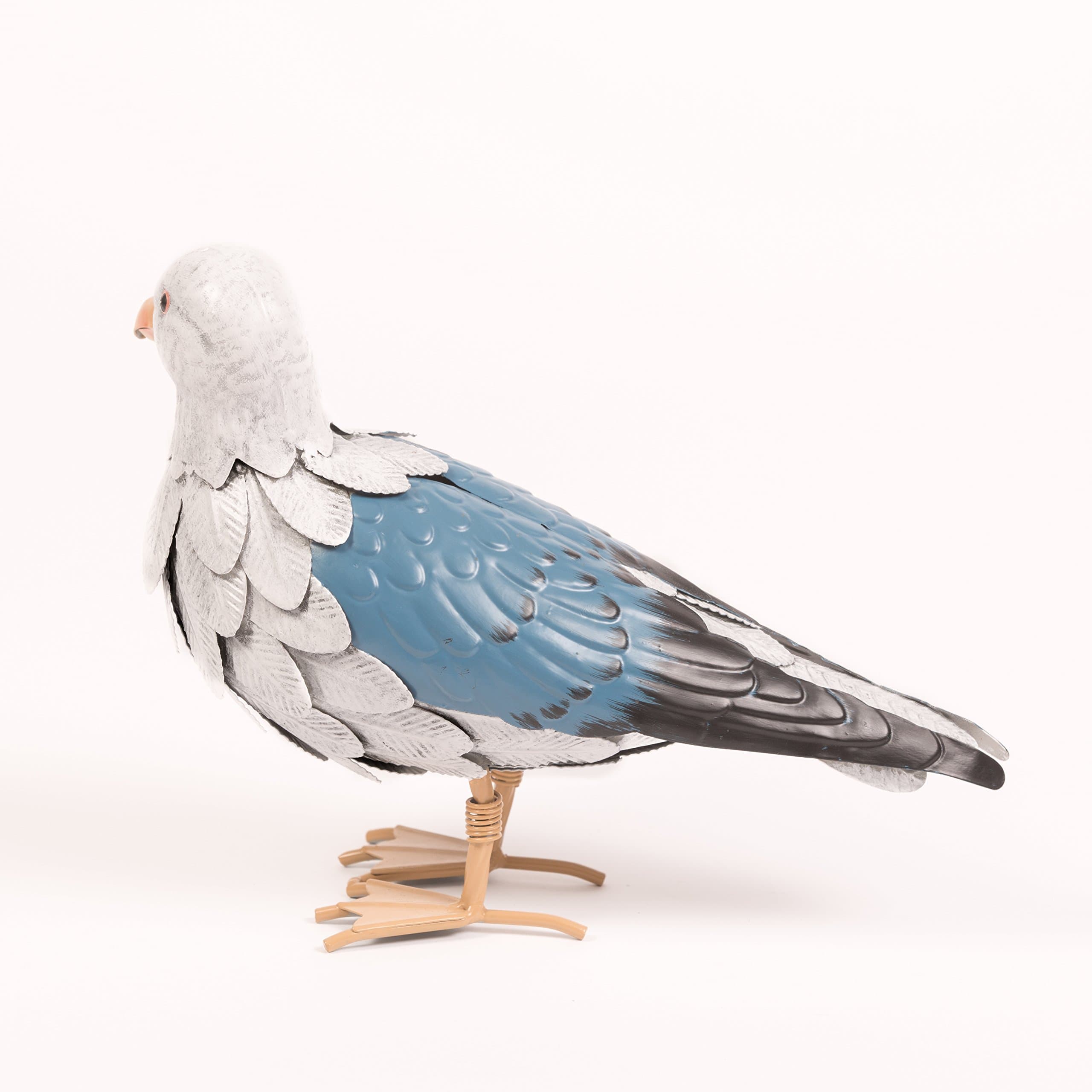 Large Metal Seagull Bird Garden/Home Ornament/Statue Decor 42cm