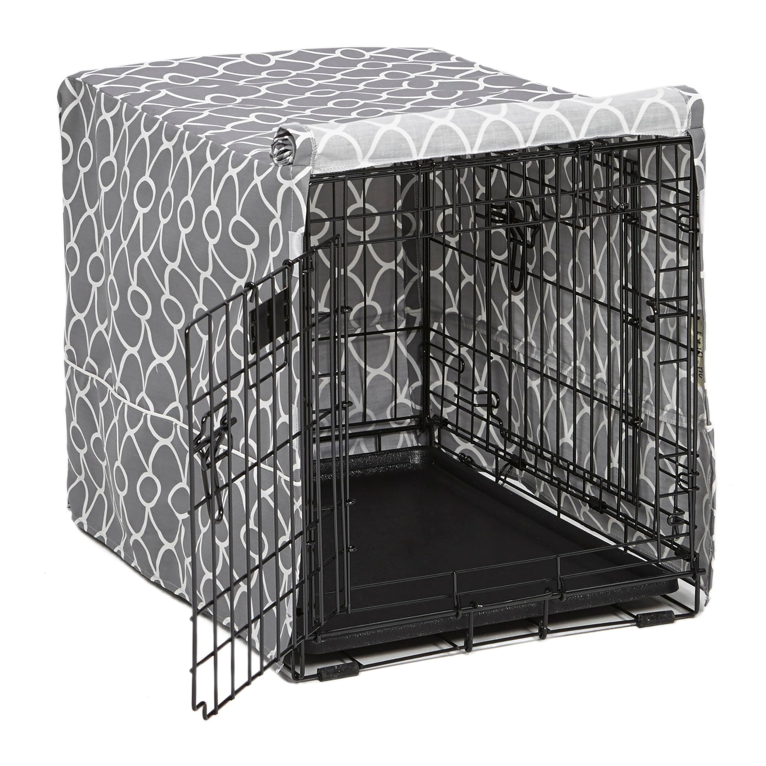 MidWest Homes for Pets Dog Crate Cover, Privacy Dog Crate Cover Fits Dog Crates, Machine Wash & Dry