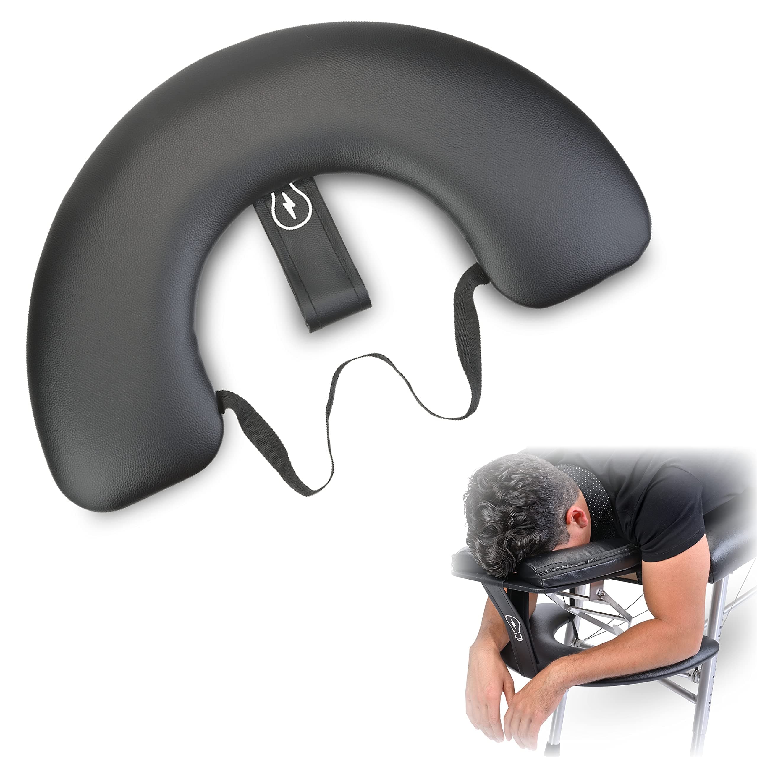 ChiroLux Arm Rest | Universal Accessory for Chiropractic and Massage Tables | Perfect Support for Arms During Massage | Comfortable Synthetic Material