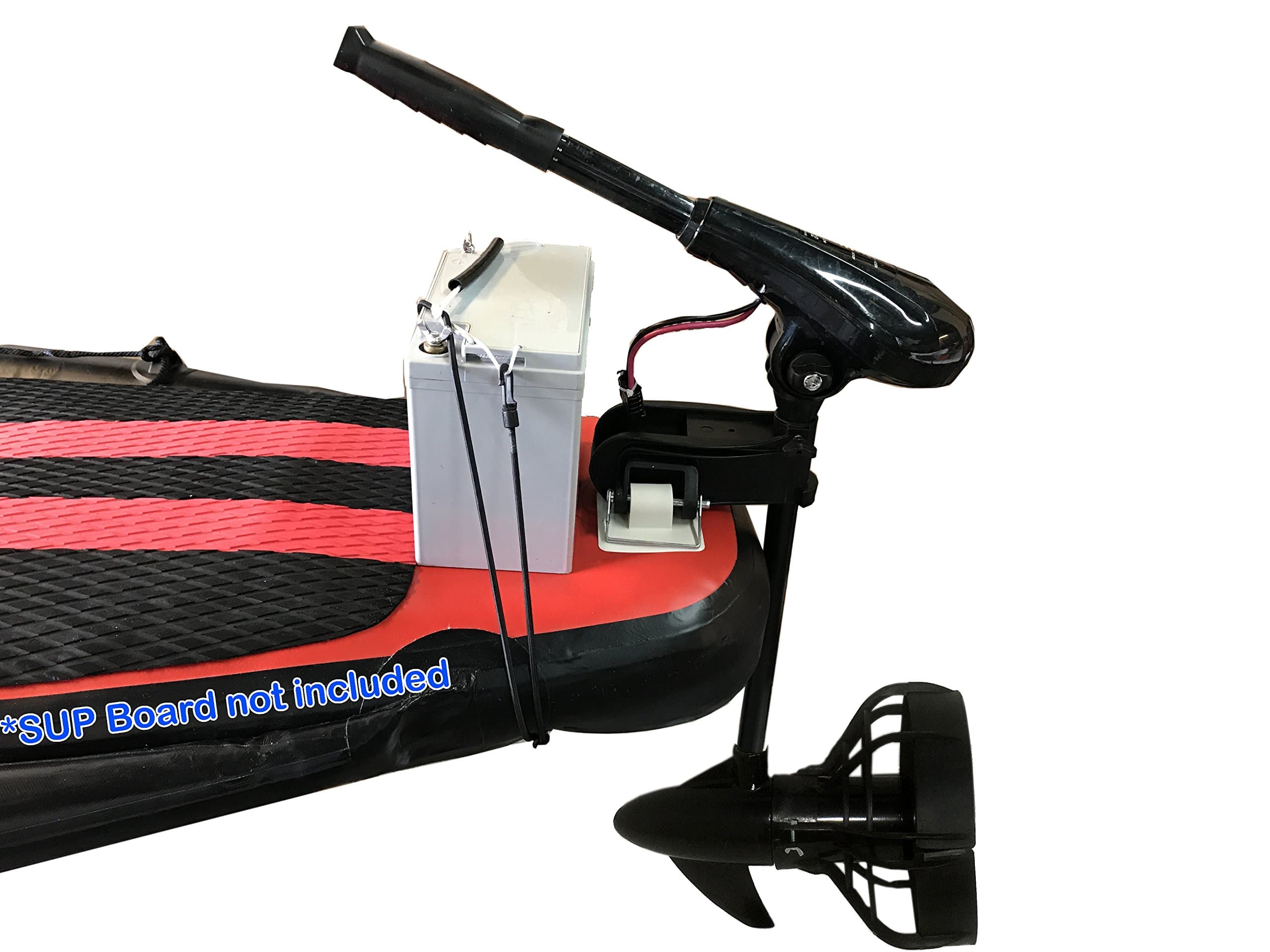 12v Electric Trolling Motor 62Lbs Thrust Short Shaft For SUP or for Flat Surface with Safety Cage