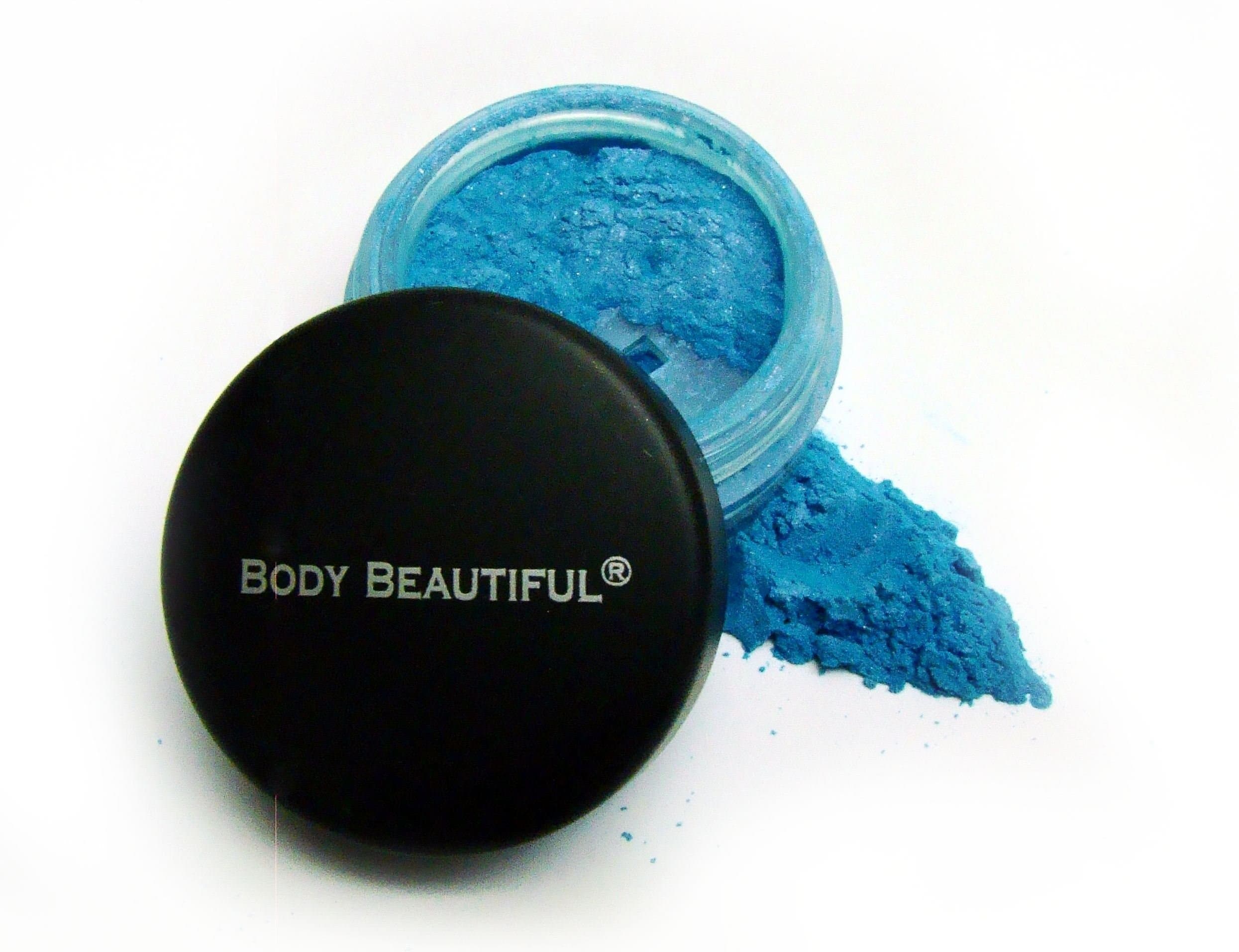 100% All Natural Mineral Eye Shadow- Ocean Blue