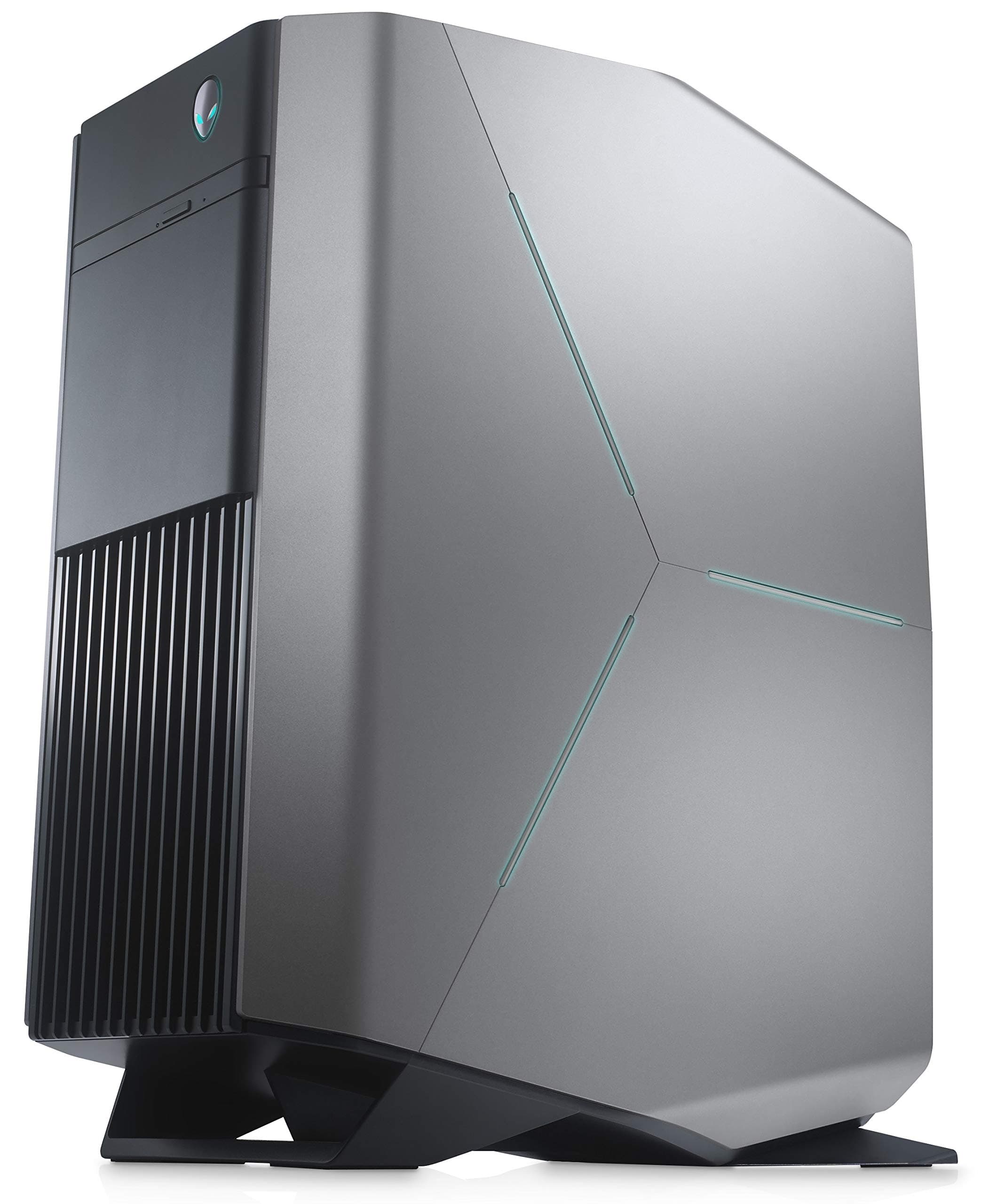 Alienware Aurora R8 Gaming Desktop (Epic Silver) (Intel Core i7-8700, 16 GB RAM, 128 GB SSD + 1 TB HDD, Nvidia GeForce GTX 1060 with 6 GB GDDR5, USB Type-C, Windows 10 Home)