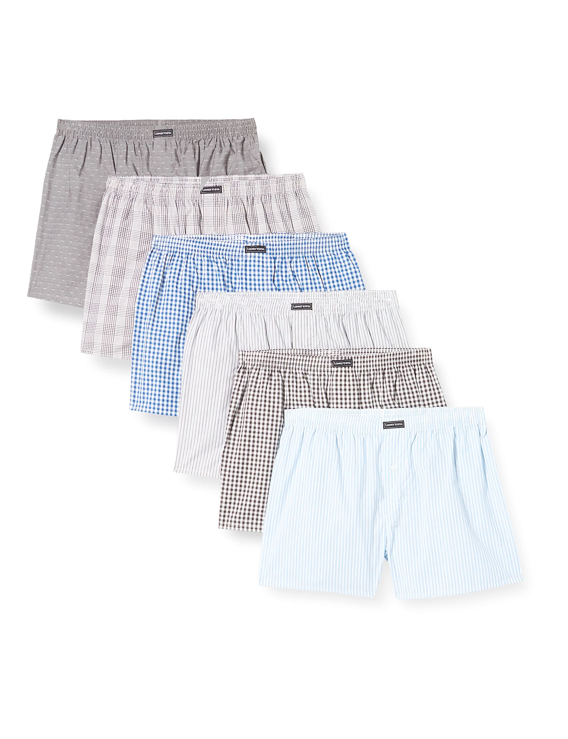 Lower East Men's Boxershorts American 6er pack | 10er pack