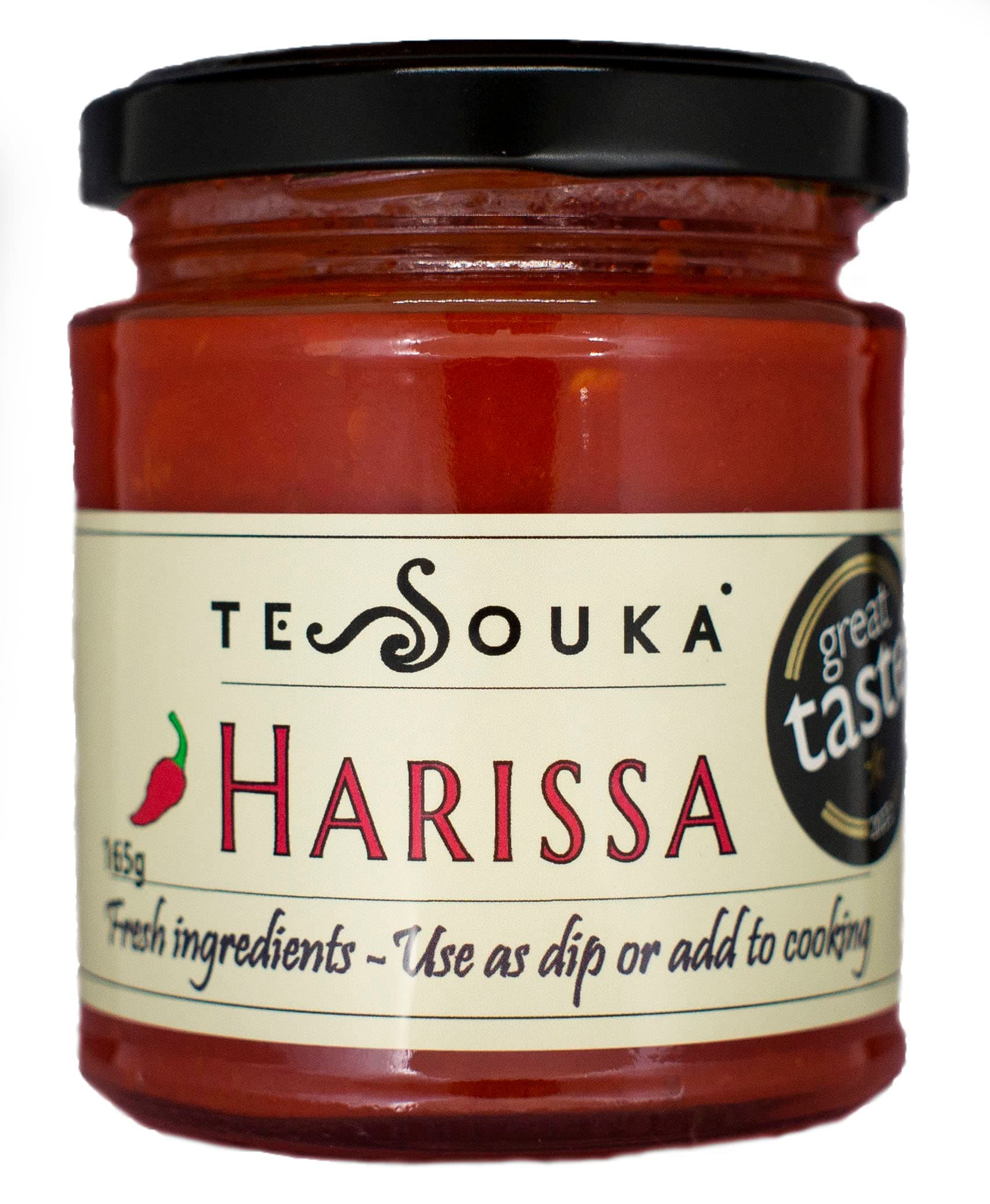Authentic Moroccan Harissa (Paste)- Made from Fresh Ingredients 165g