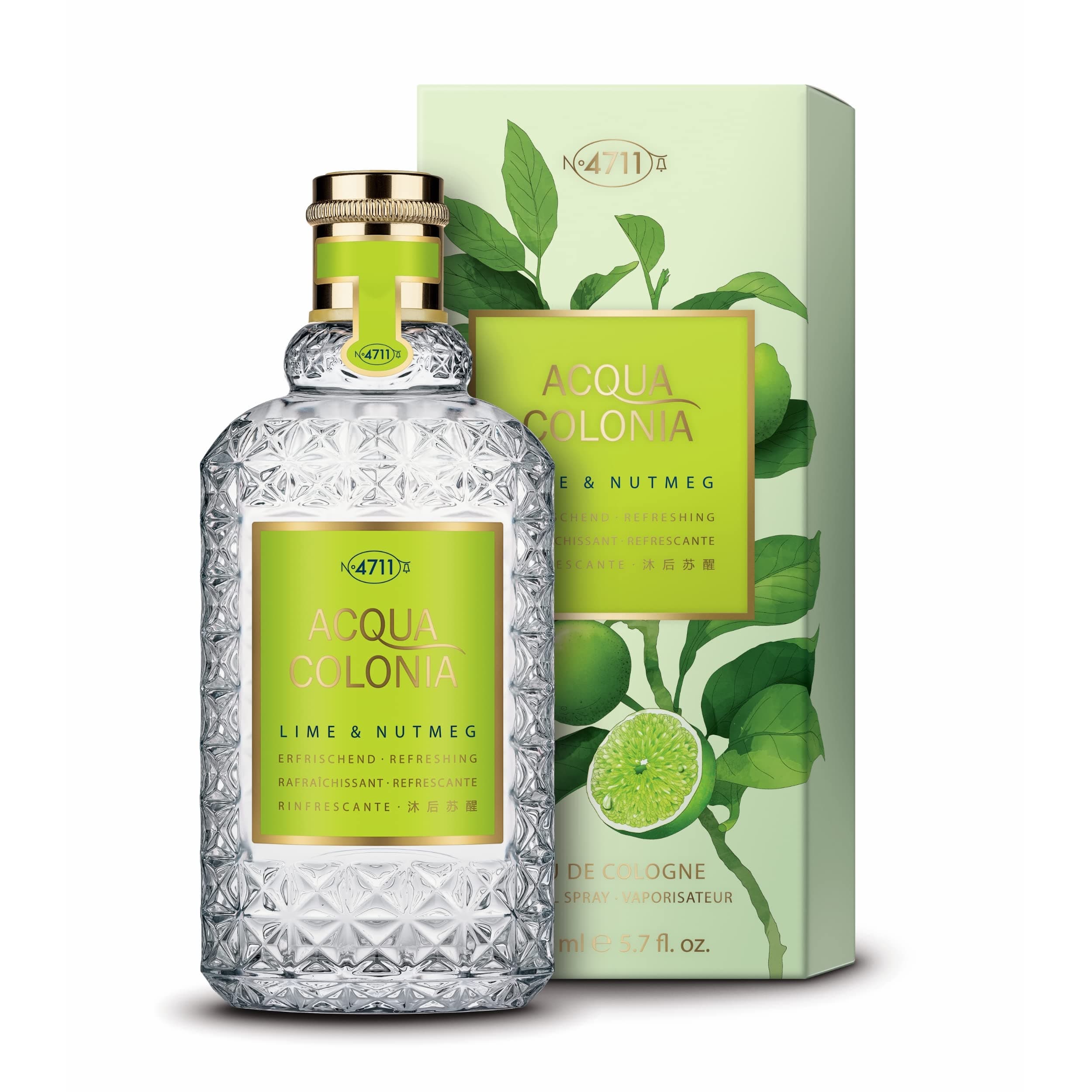 Acqua Colonia Lime and Nutmeg by Muelhens for Unisex - 5.7 oz EDC Spray
