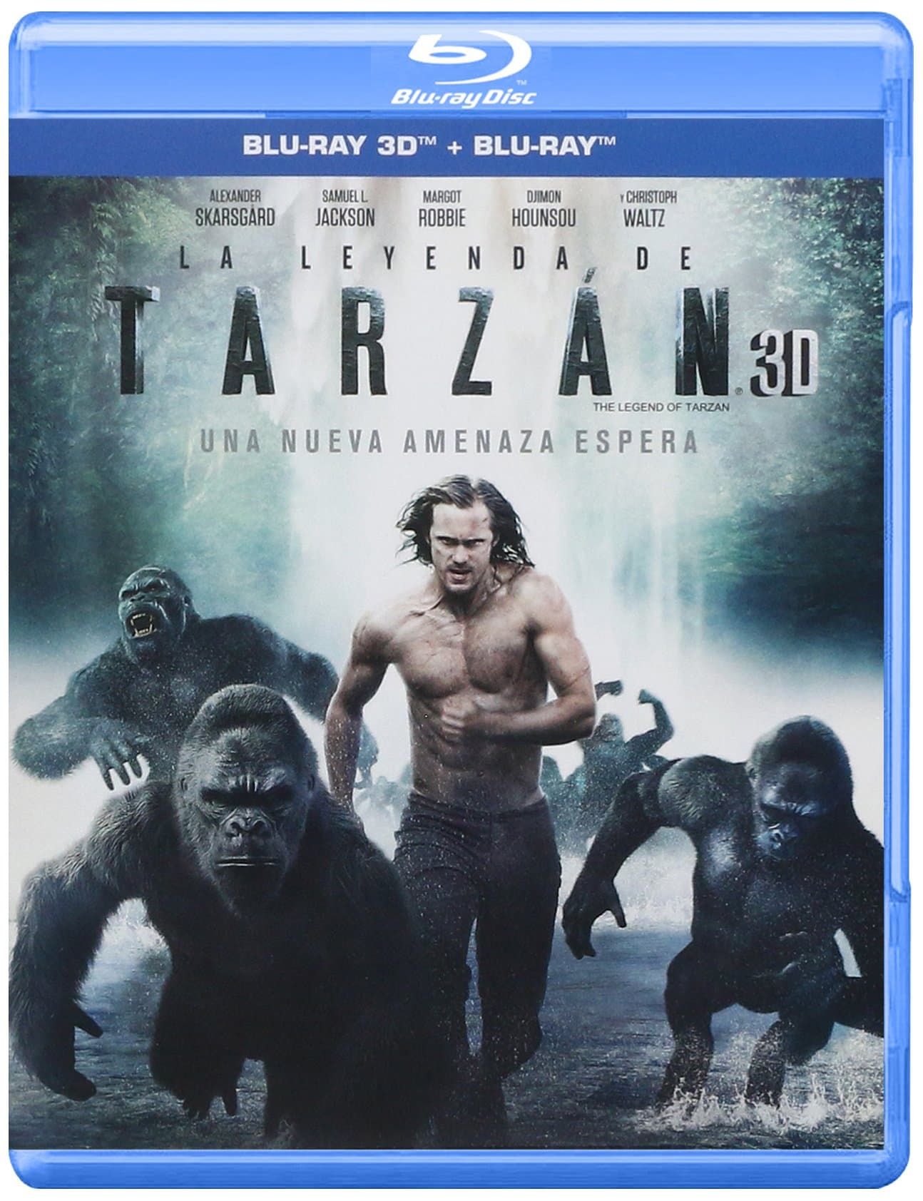 The Legend of Tarzan - La Leyenda de Tarzan (Blu-ray 3D + Blu-ray + Digital Copy) - Audio & Subtitles: English, Spanish and Portuguese - IMPORT