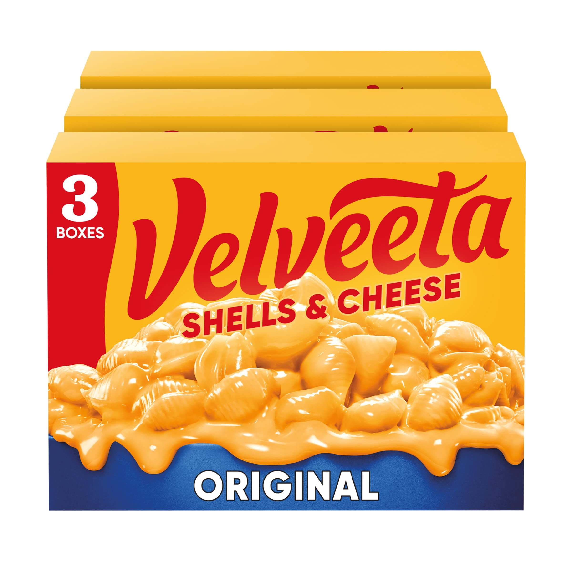 Velveeta Kraft Shells and Cheese, Original, 36 Ounce