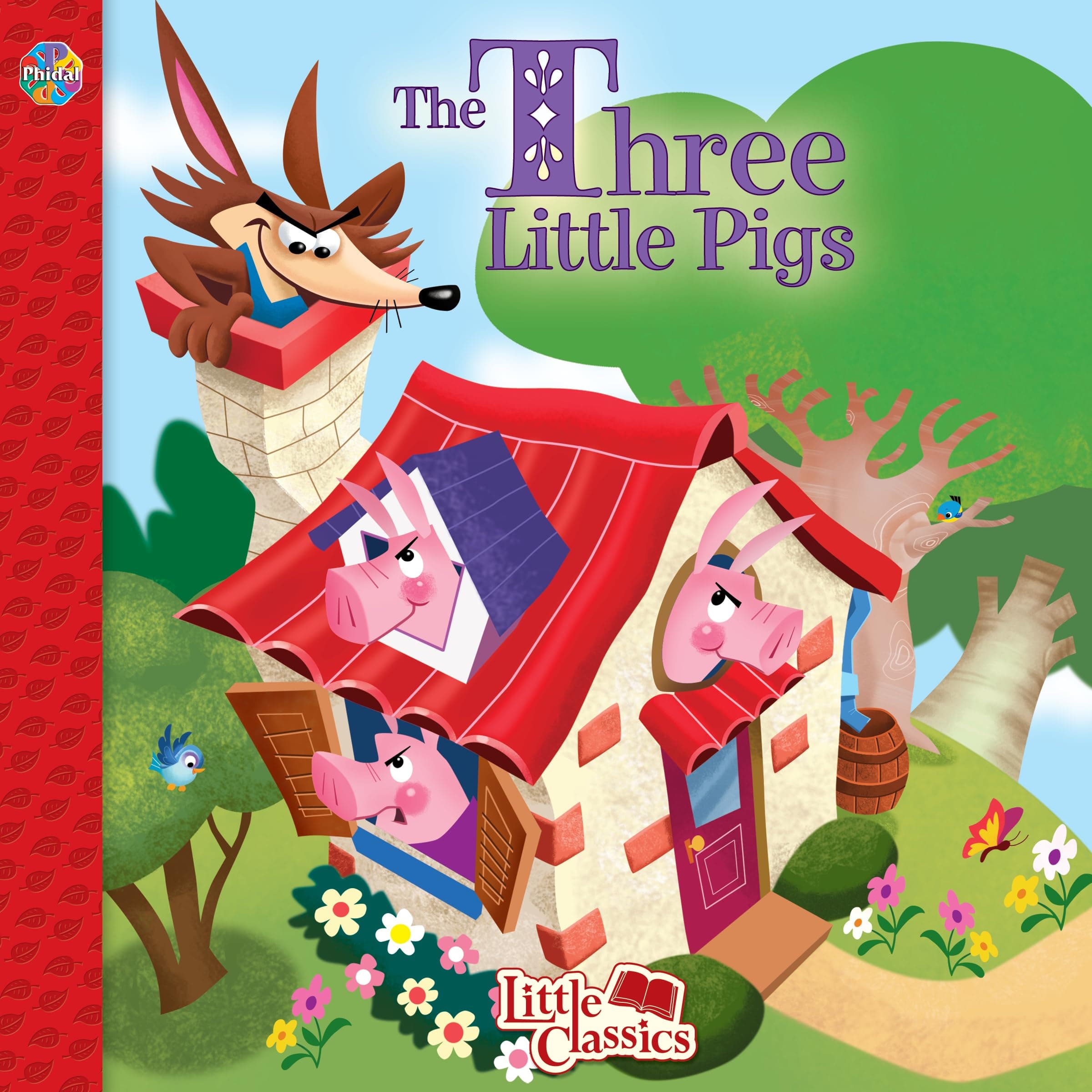 Phidal The Three Little Pigs Little Classics - Stories for kids, 24-page storybook