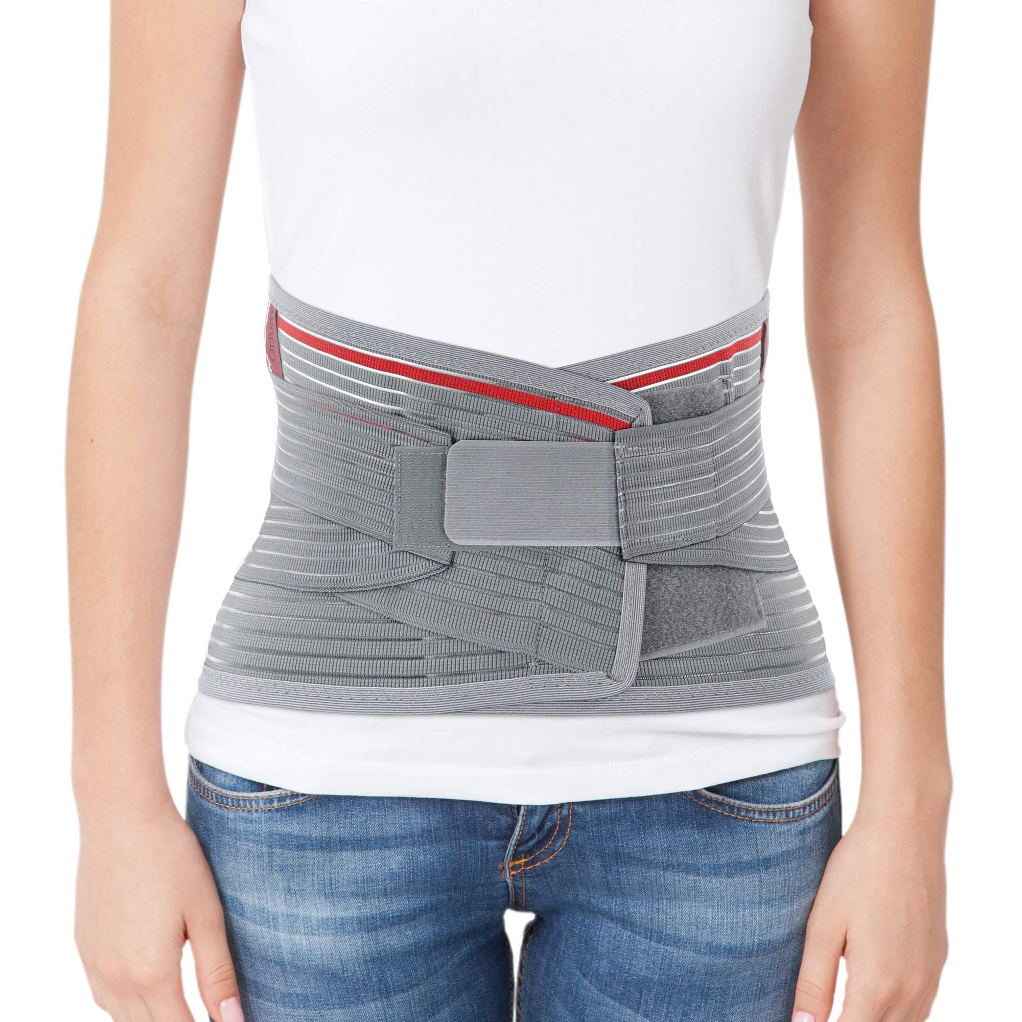 ORTONYX Back Brace With Lumbar Support Pad - Medical Grade Lumbosacral Belt for Men and Women - with Lumbar Pad, Lower Back Pain Relief, Herniated Disc, Sciatica, Degenerative Disc Disease