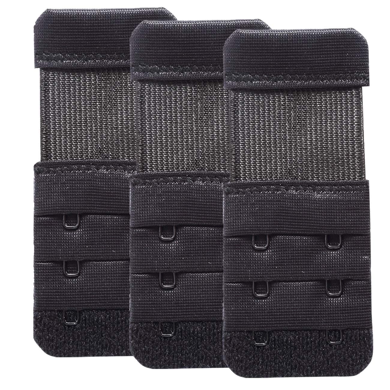 YARBARWomen's Bra Extender 3 Hook / 2 Hook Bra Extension Strap Soft and Comfortable