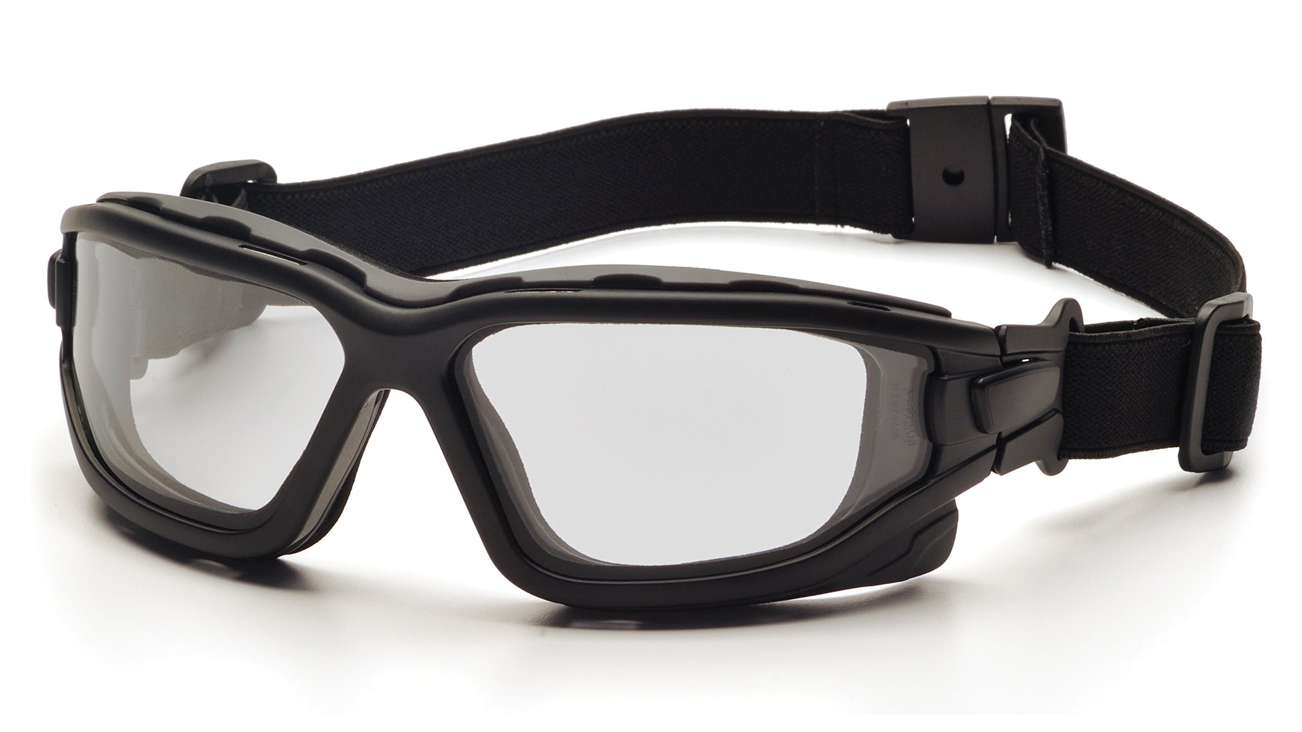 I-Force Sporty Dual Pane Anti-Fog Goggle, Black Frame/Clear Anti-Fog Lens