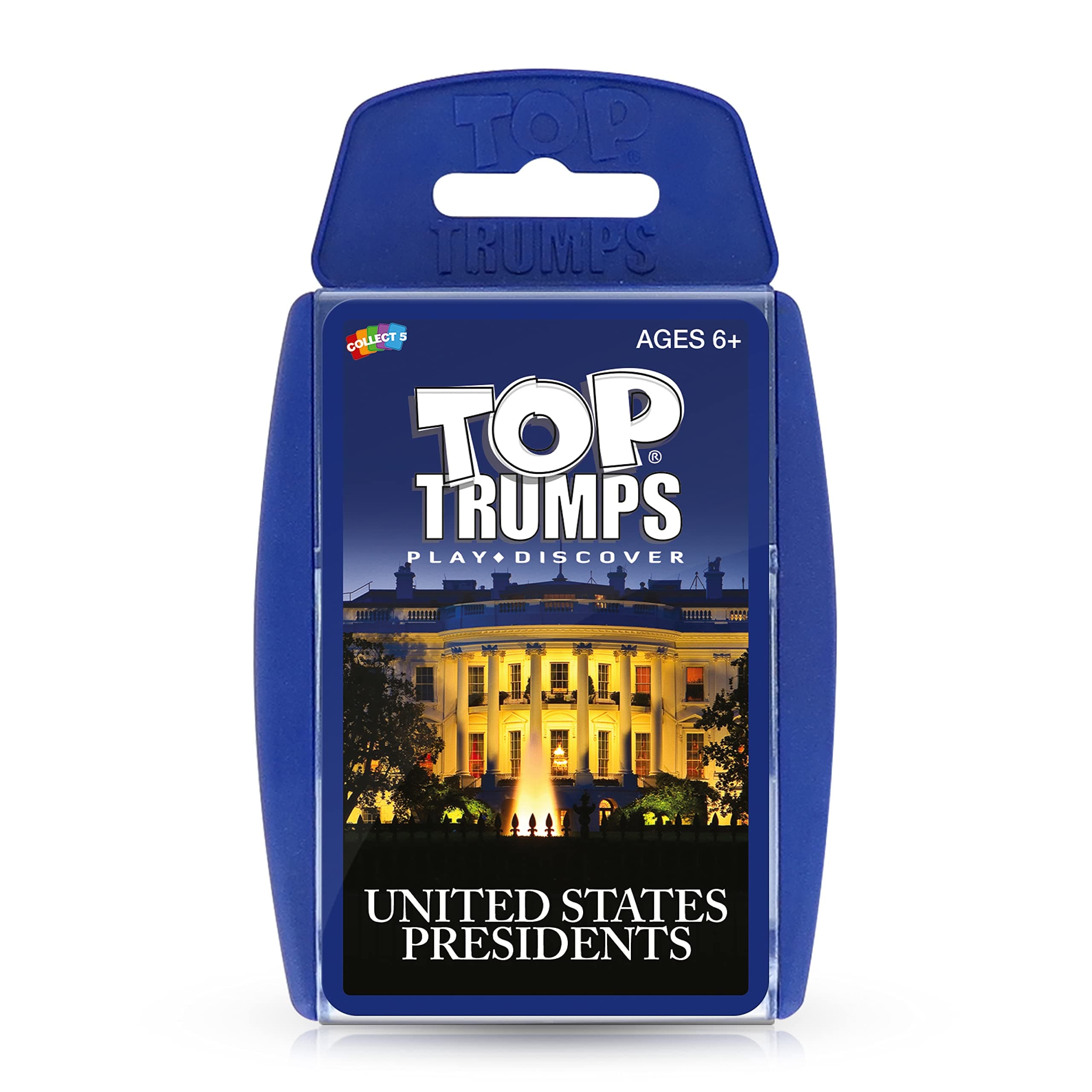 US Presidents Top Trumps Card Game English Edition - Educational Card Game for The Whole Family