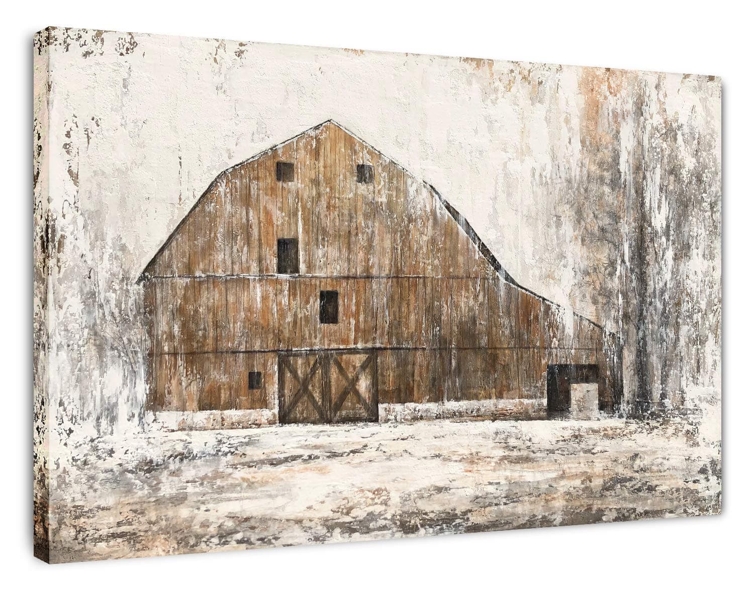 Yihui Arts Farmhouse Rustic Wall Decor Canvas Wall Art Painting Pictures for Dinning Room (Multi B, 28Wx40L)