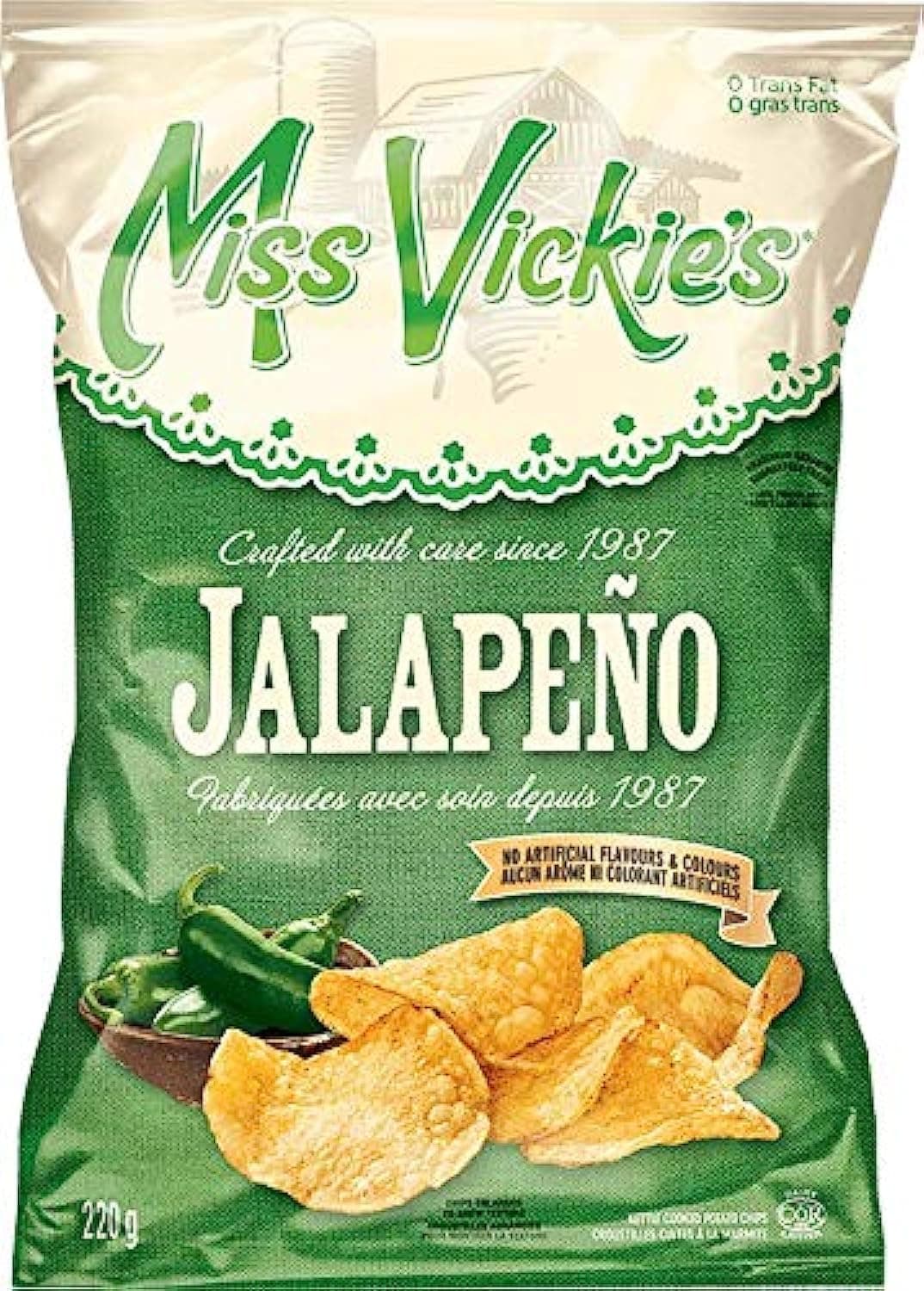 Jalapeno Kettle Cooked Potato 220g (2-Pack)